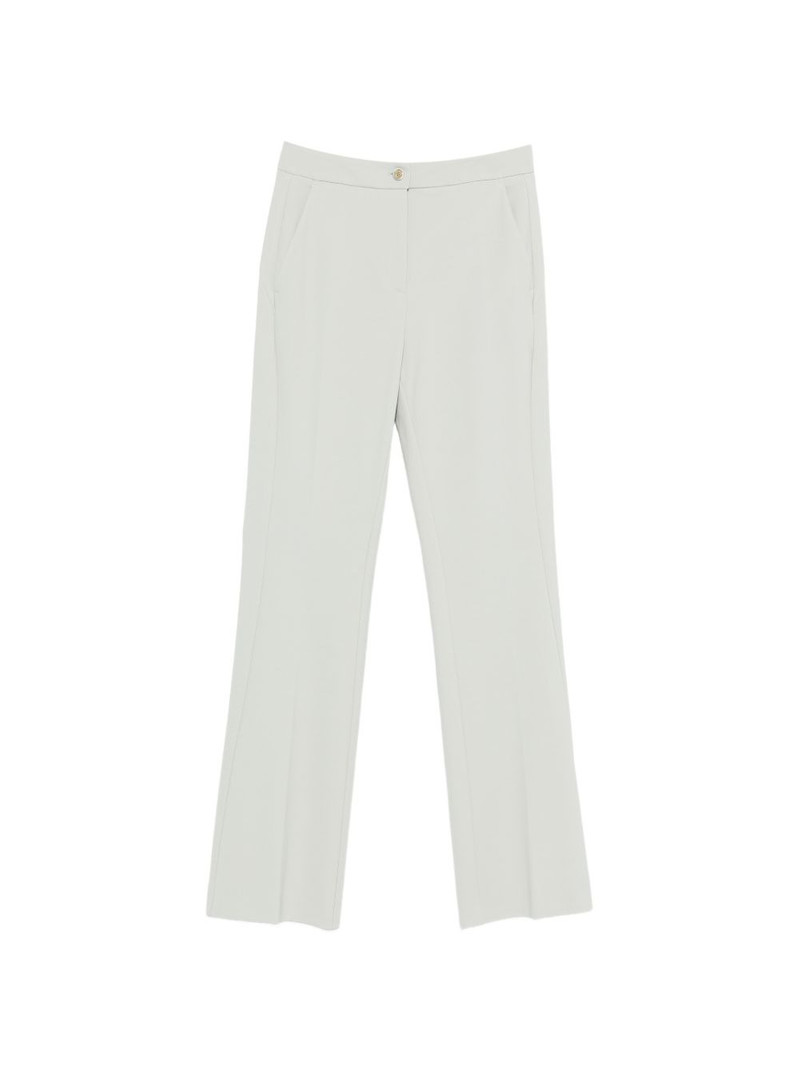 buttoned straight trousers 1