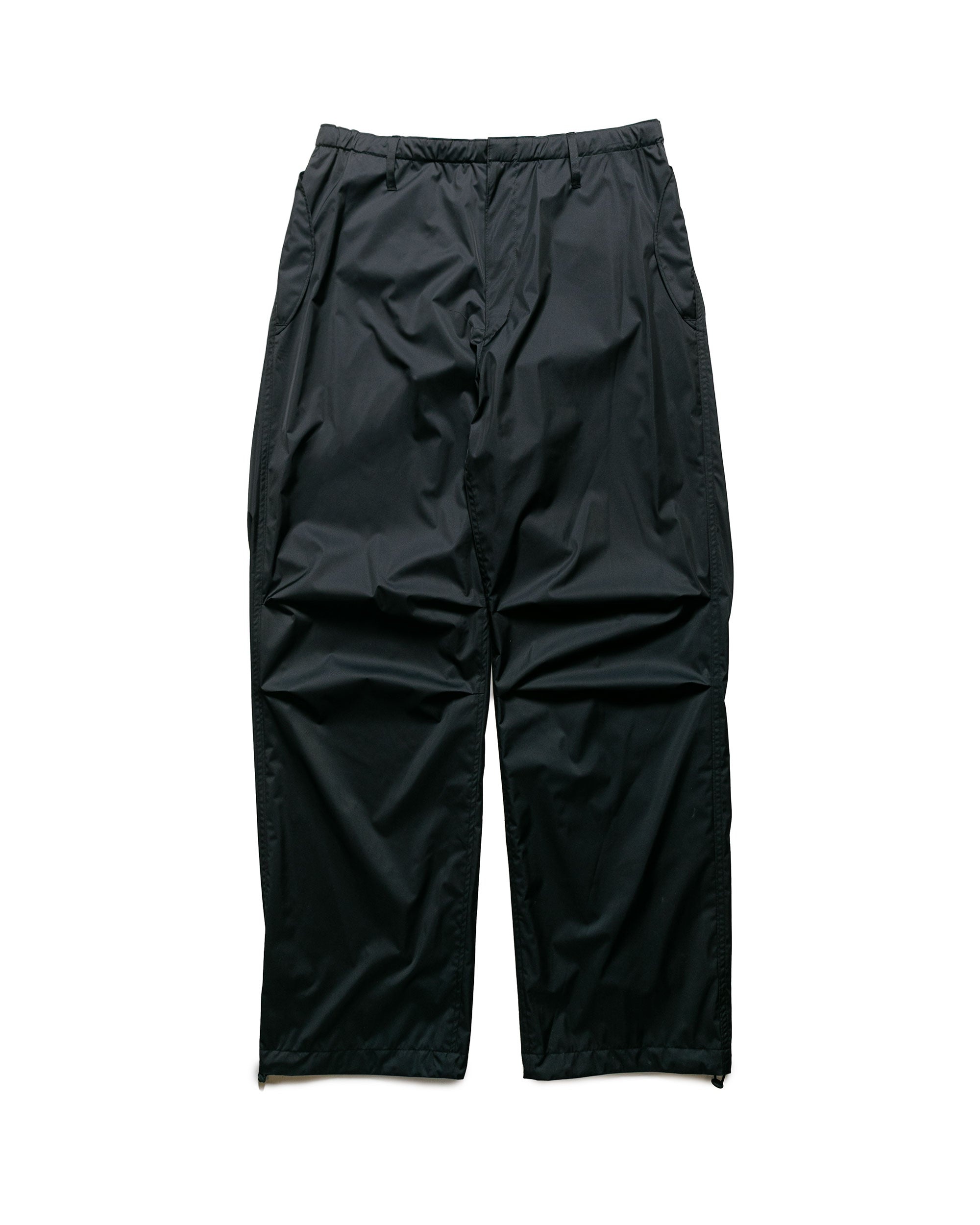 Hard Twist Polyester Satin Laminate Field Pants Black - 1