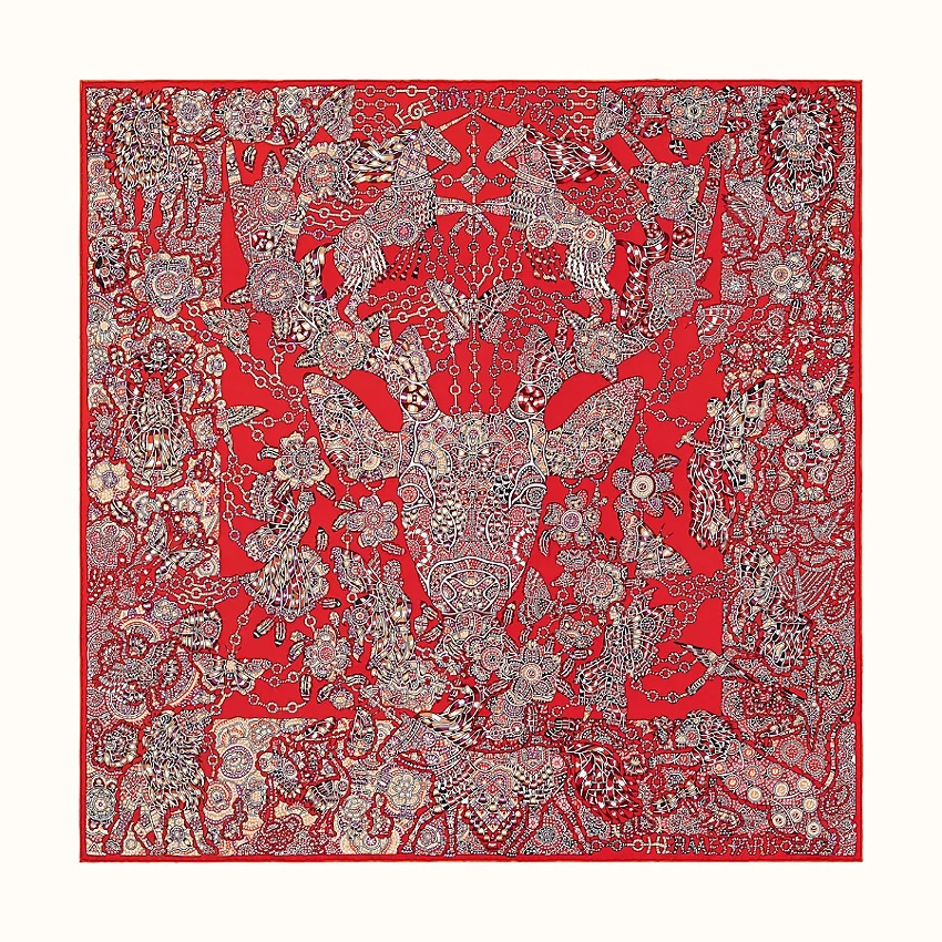 La Legende de la Foret scarf 90 - 1