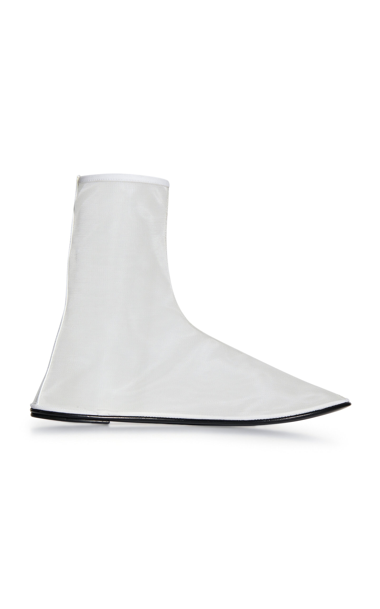 Sock Mesh Ankle Boots white - 3