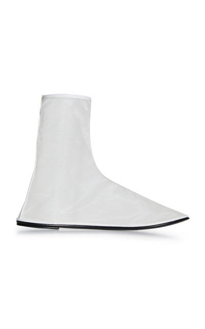The Row Sock Mesh Ankle Boots white outlook