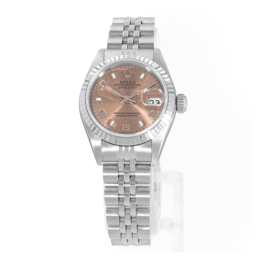 Pre-owned Rolex Datejust 26 Automatic Pink Dial Ladies Watch 79174 PSJ - 3