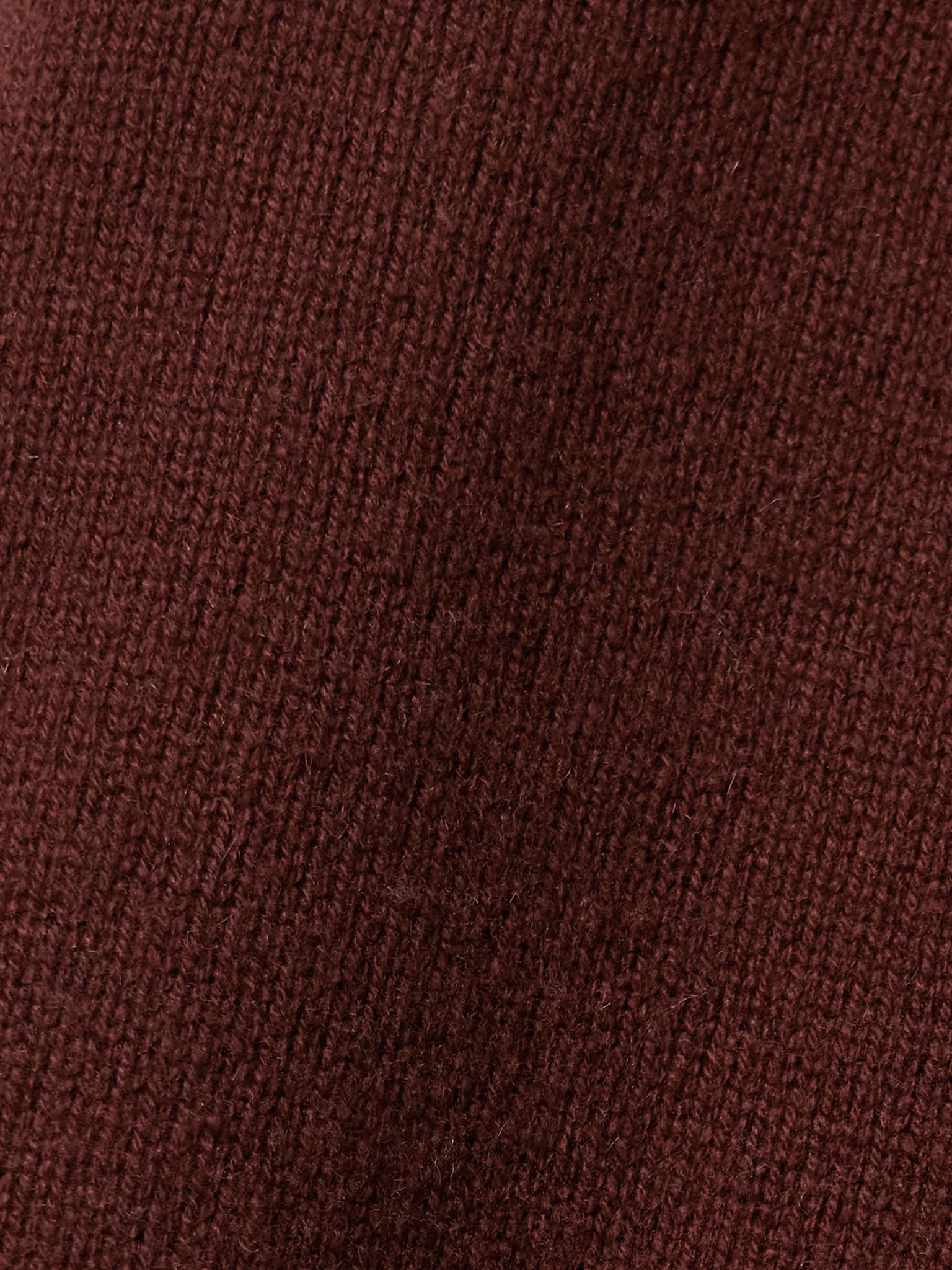 Venus cropped cashmere sweater Brick - 4