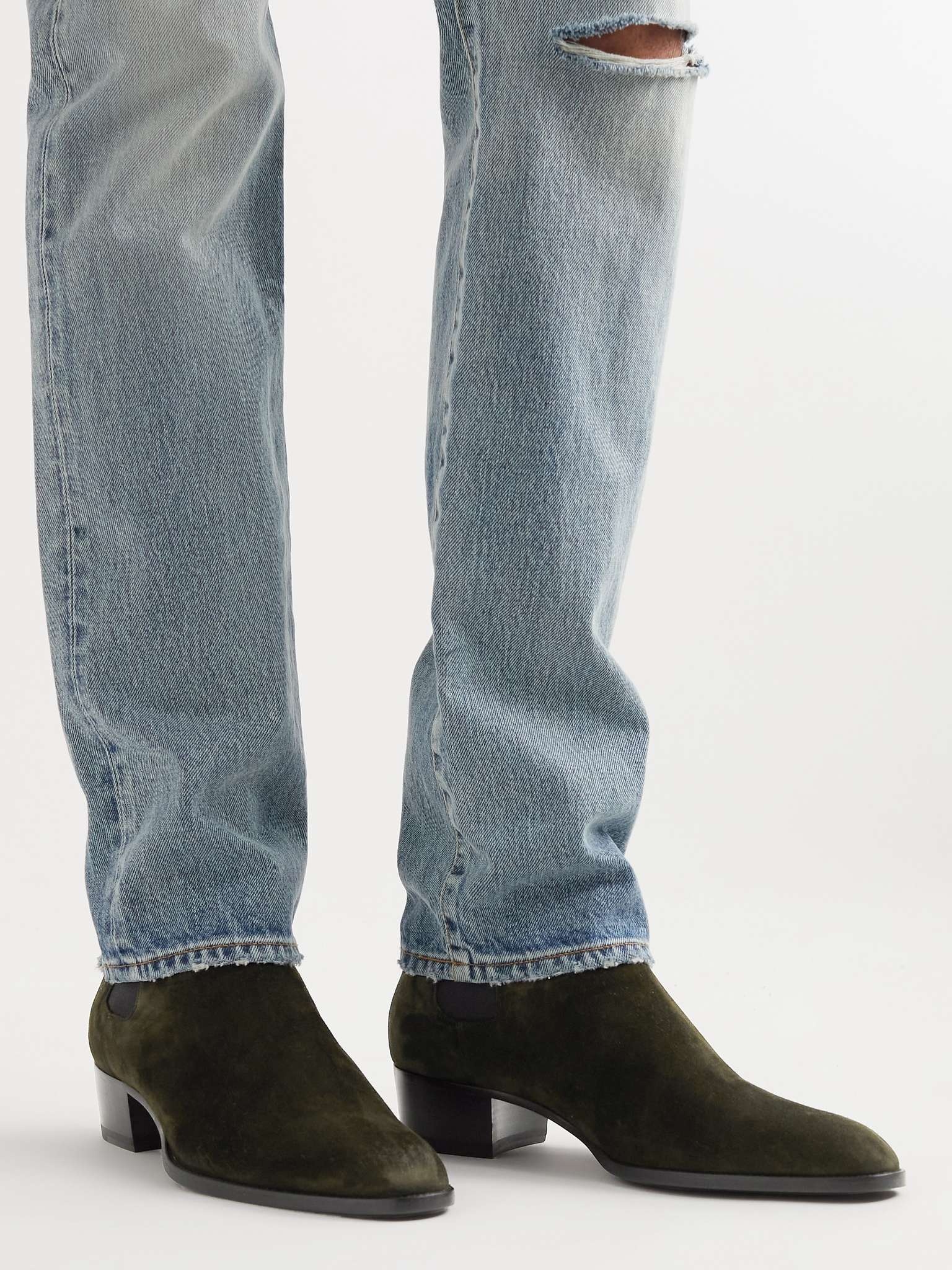 Wyatt Suede Chelsea Boots - 3