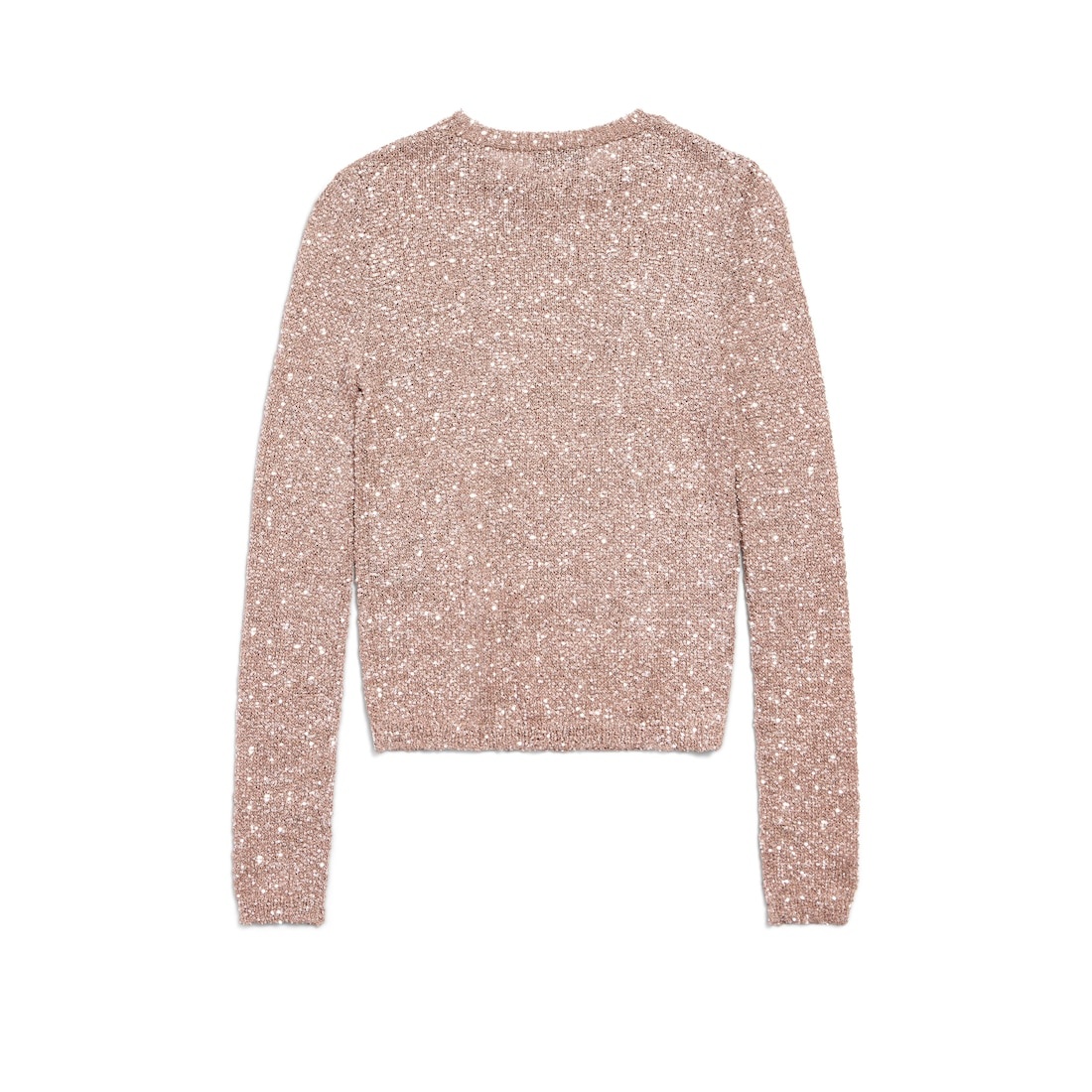 Women's Fitted Crewneck in Brown - 6