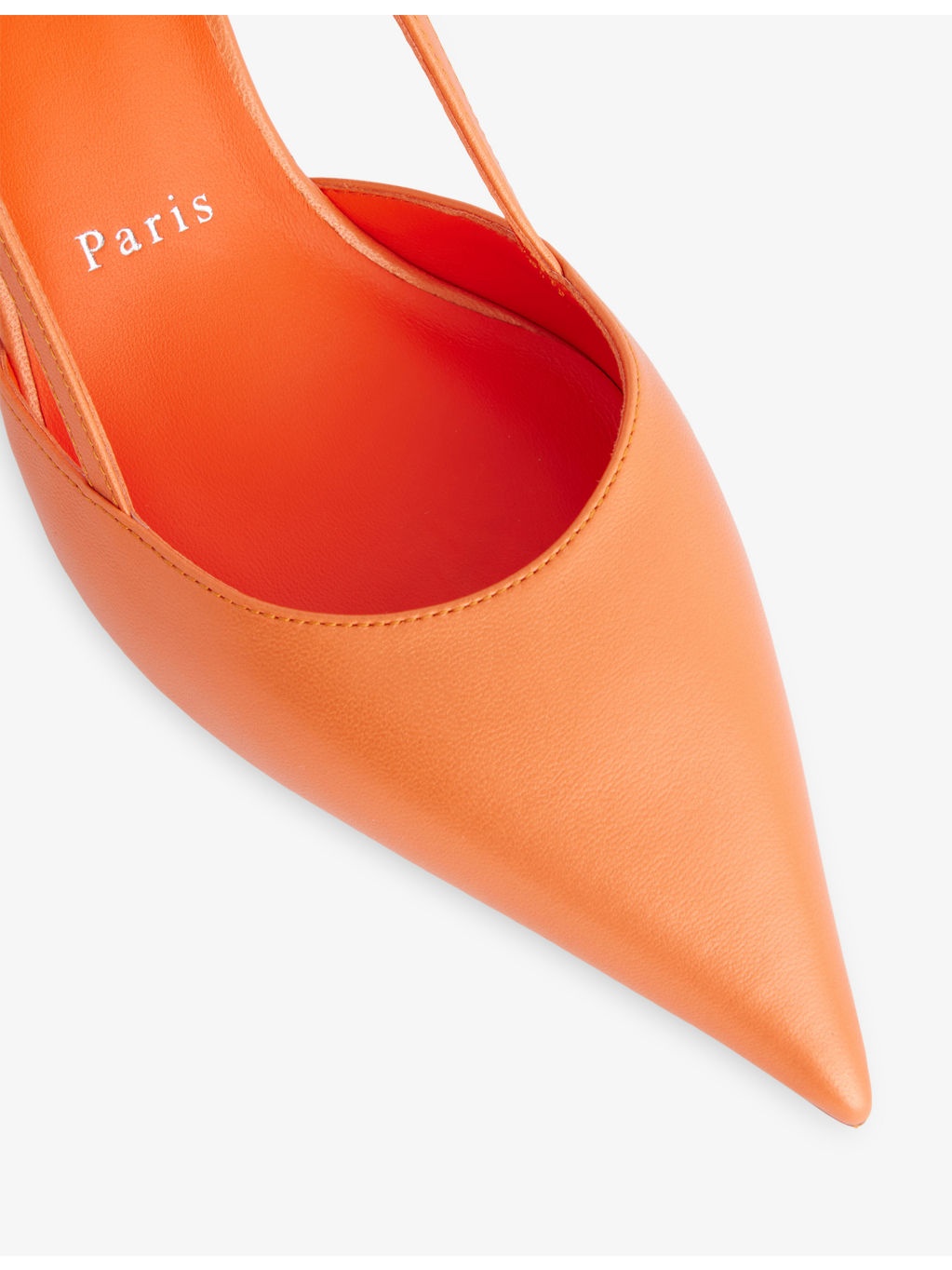 Miss Z 60 Slingback Leather Pumps - 4