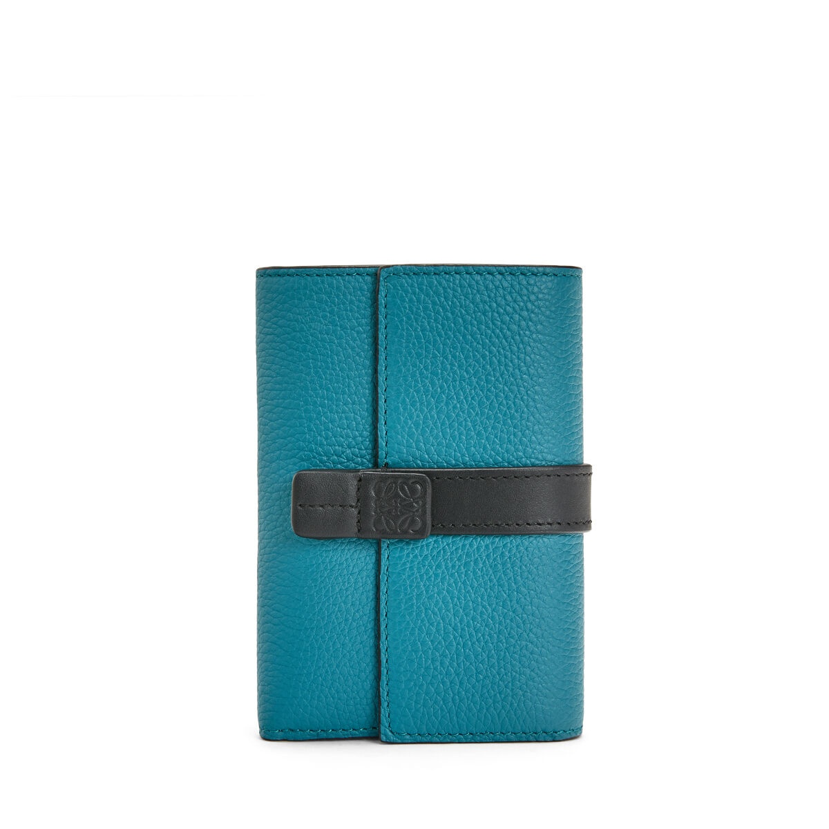 Small vertical wallet in soft grained calfskin - 1