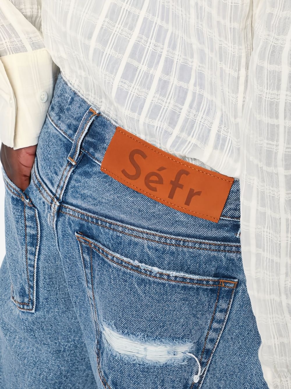 straight-leg jeans - 5