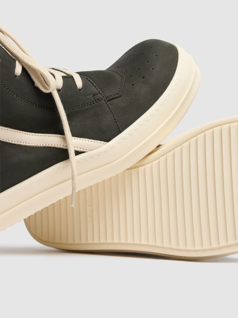 Geobasket leather sneakers - 5