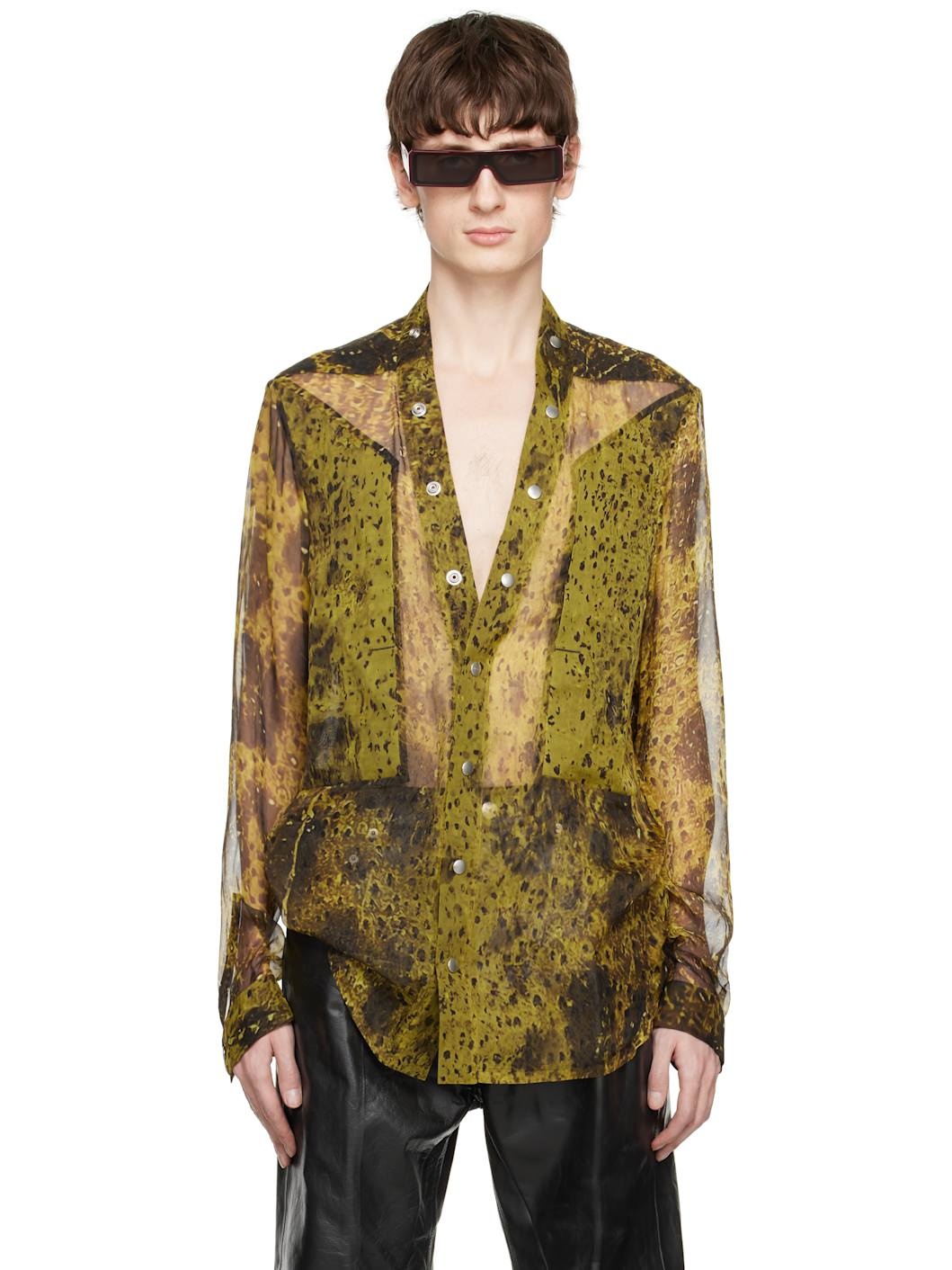 Yellow Hollywood Larry Fogpocket Shirt - 1