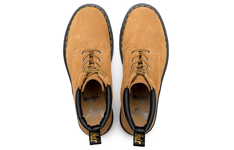 Dr. Martens Stussy x 939 Suede Ankle Boots 'Chestnut' 27585231 - 4
