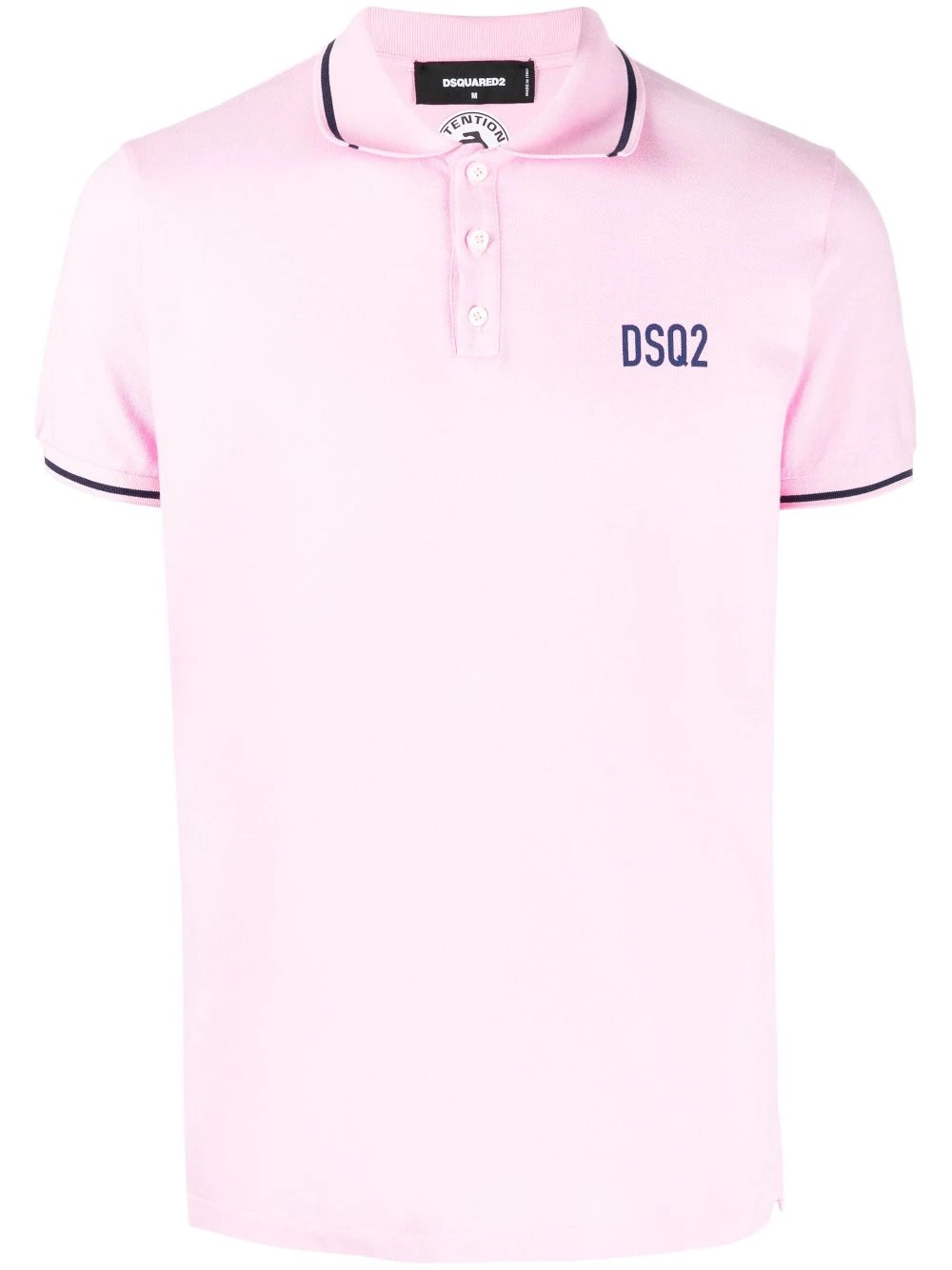 logo-print polo shirt - 1