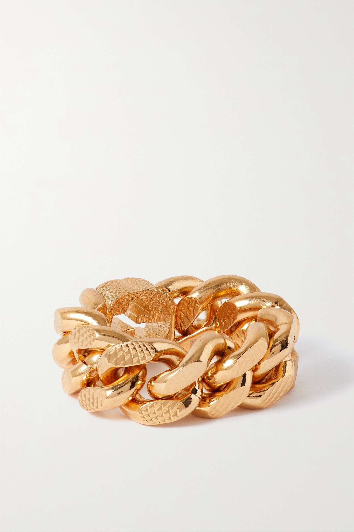 Gold-tone ring - 3