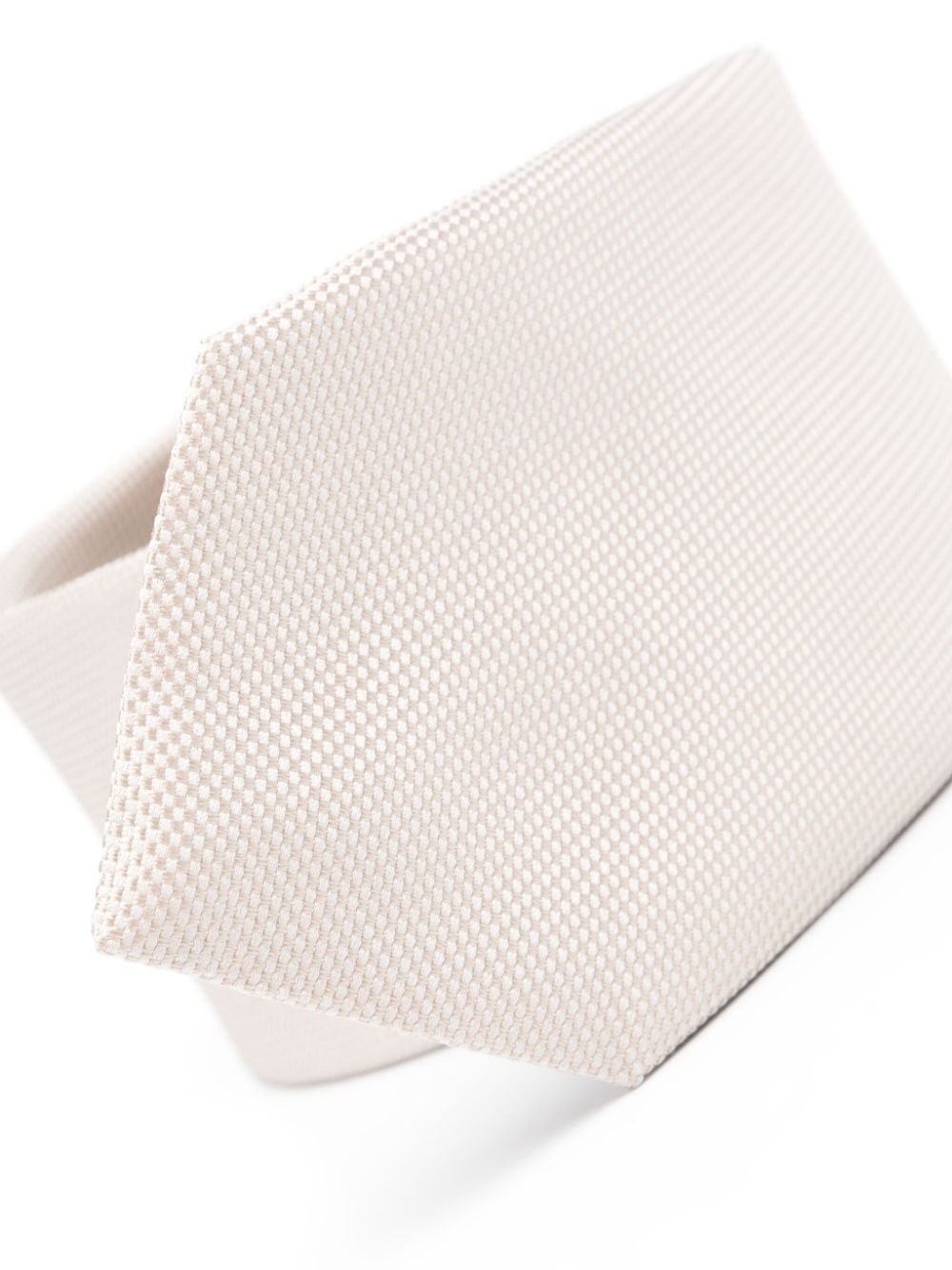 interwoven-design silk tie - 2