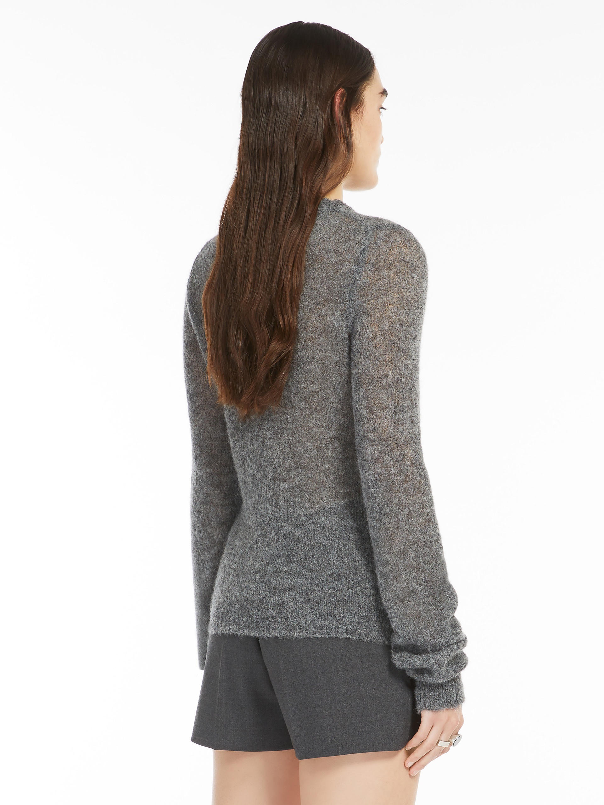 FIAMMA Stretch alpaca and wool crew-neck sweater - 4