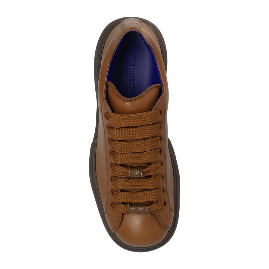 Burberry Ranger Leather Sneakers - 4