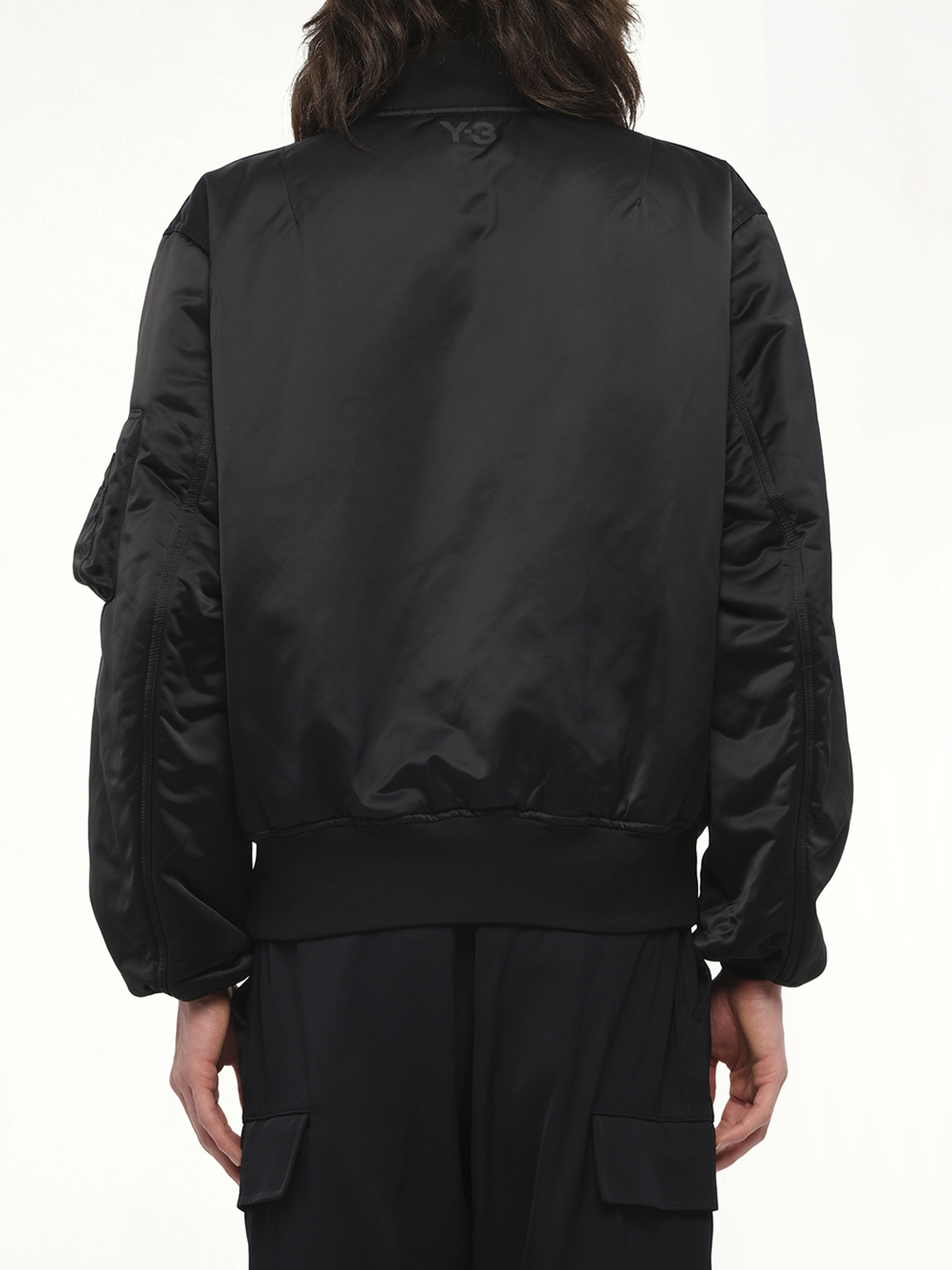 Bomber Jacket in Black - 6