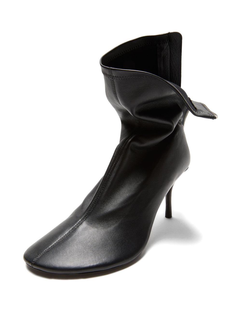 leather boots - 2