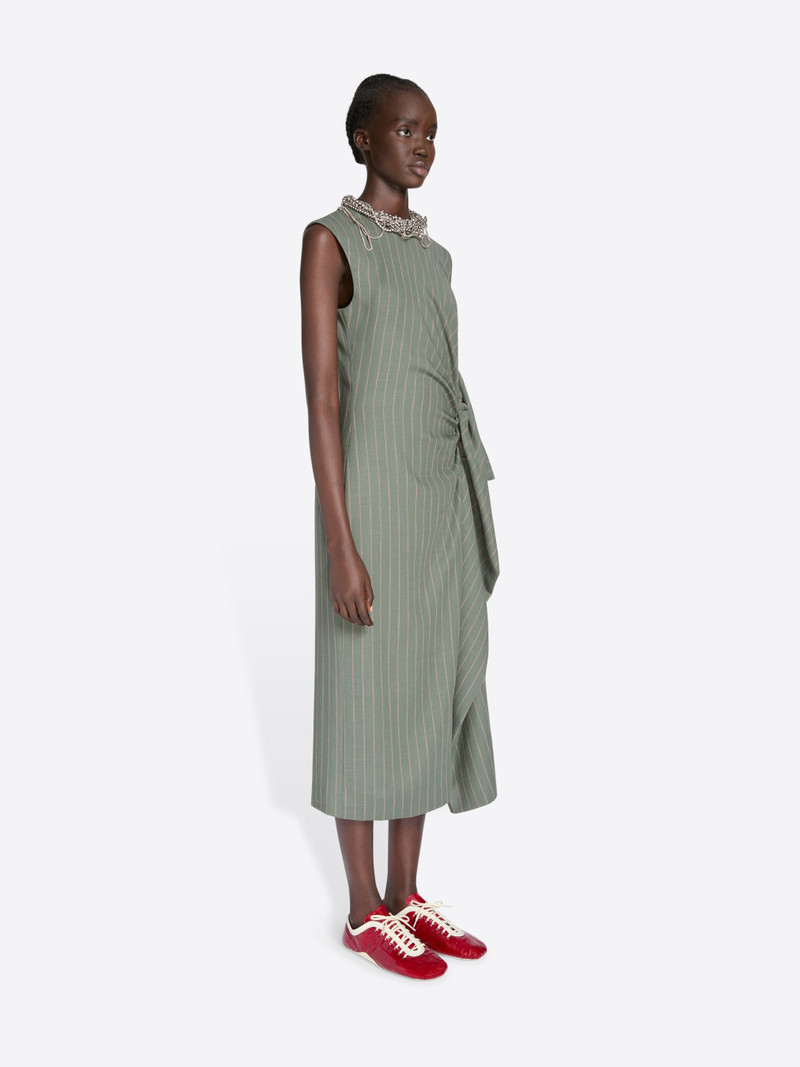 FITTED DRAPED DRESS 3
