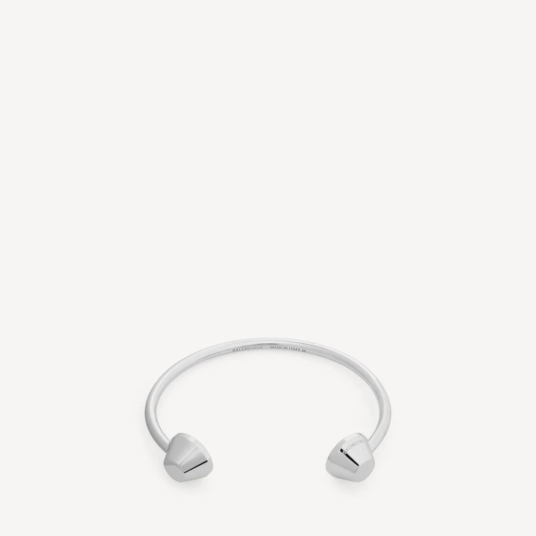 City Cuff in Shiny Silver - 1