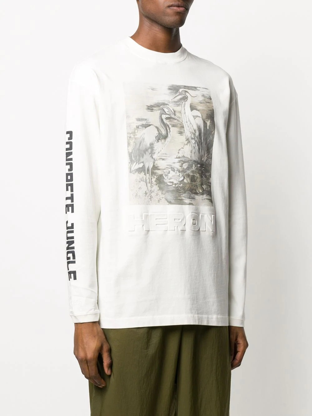 long-sleeve graphic T-shirt - 3