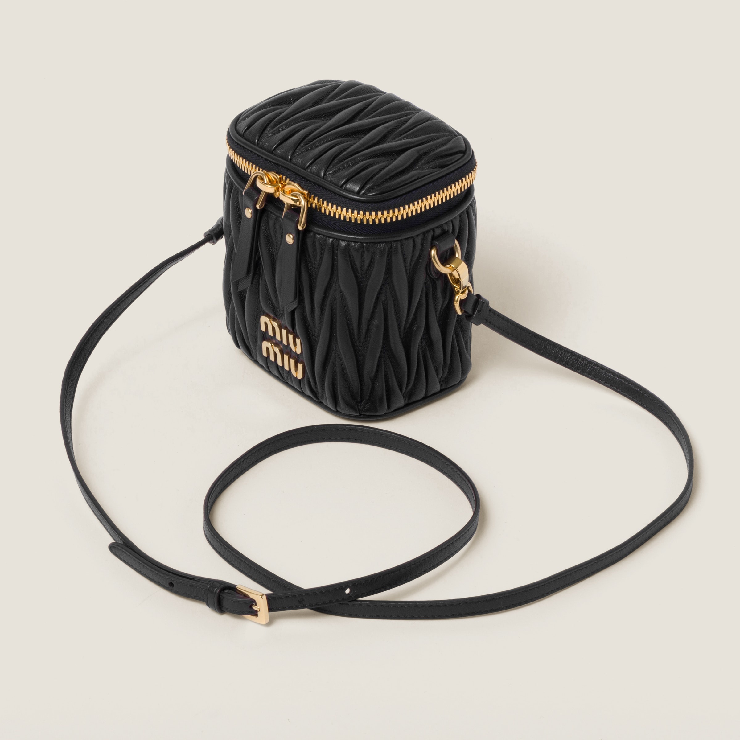 Matelassé nappa leather mini-pouch - 2