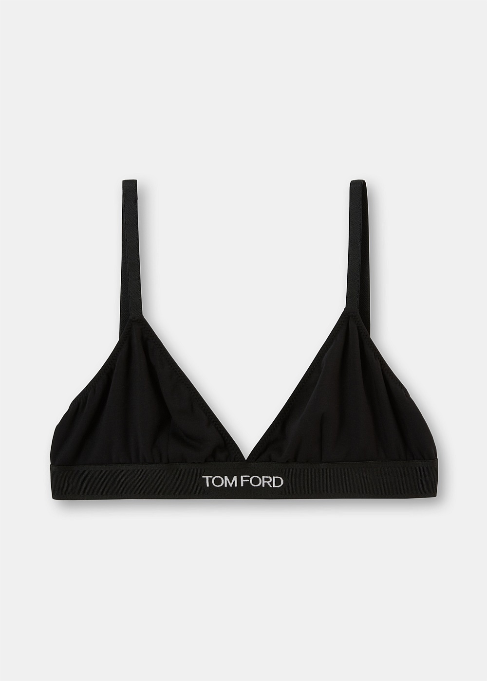 Black Modal Signature Bra - 1