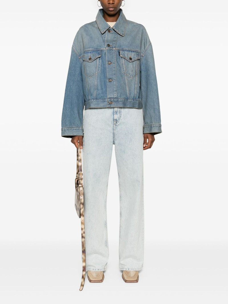 HAIKURE washed denim jacket outlook