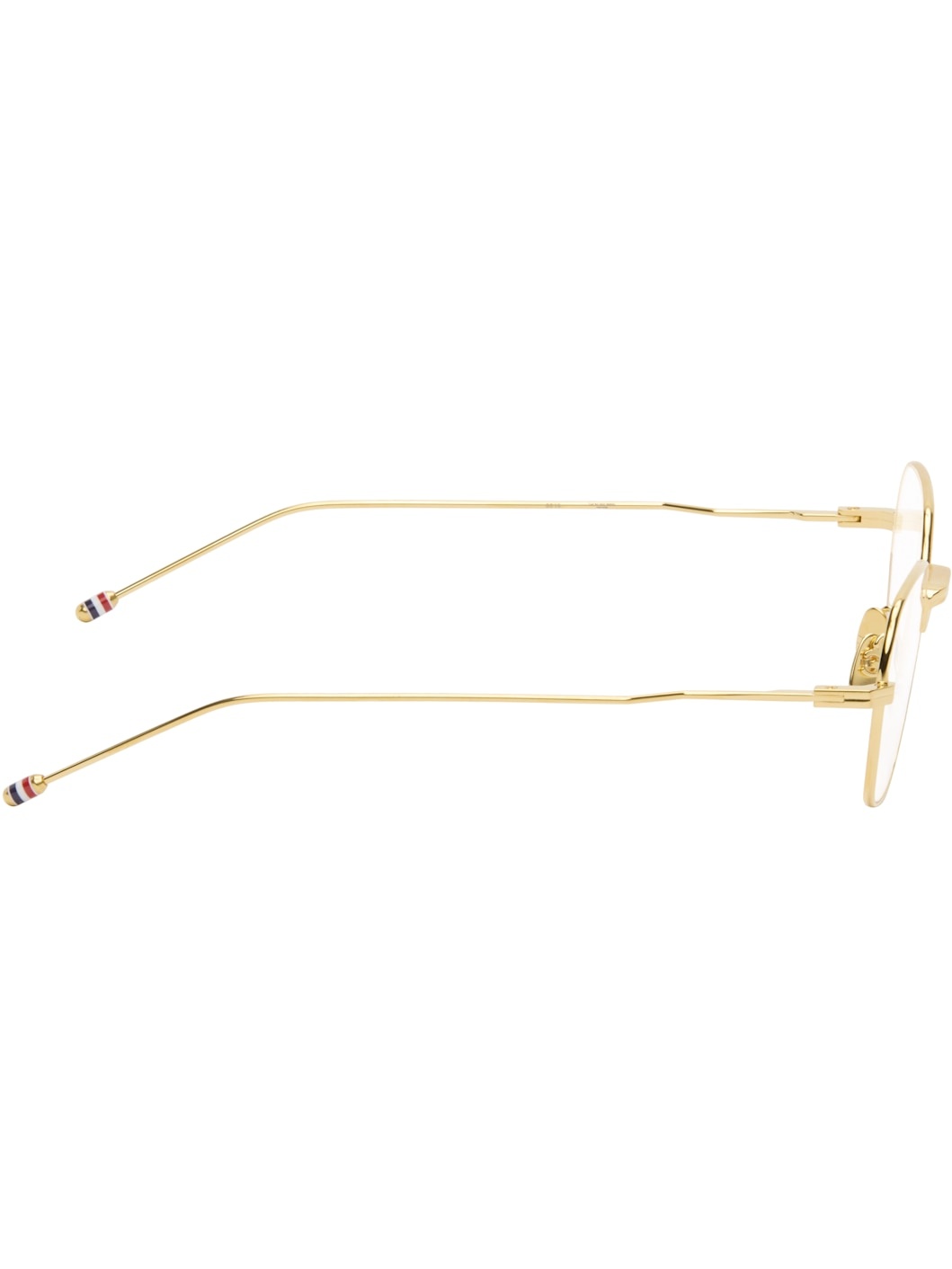 Gold Rectangular Glasses - 2