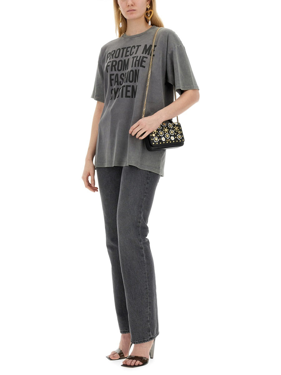 Moschino Women T-Shirt With Logo - 2