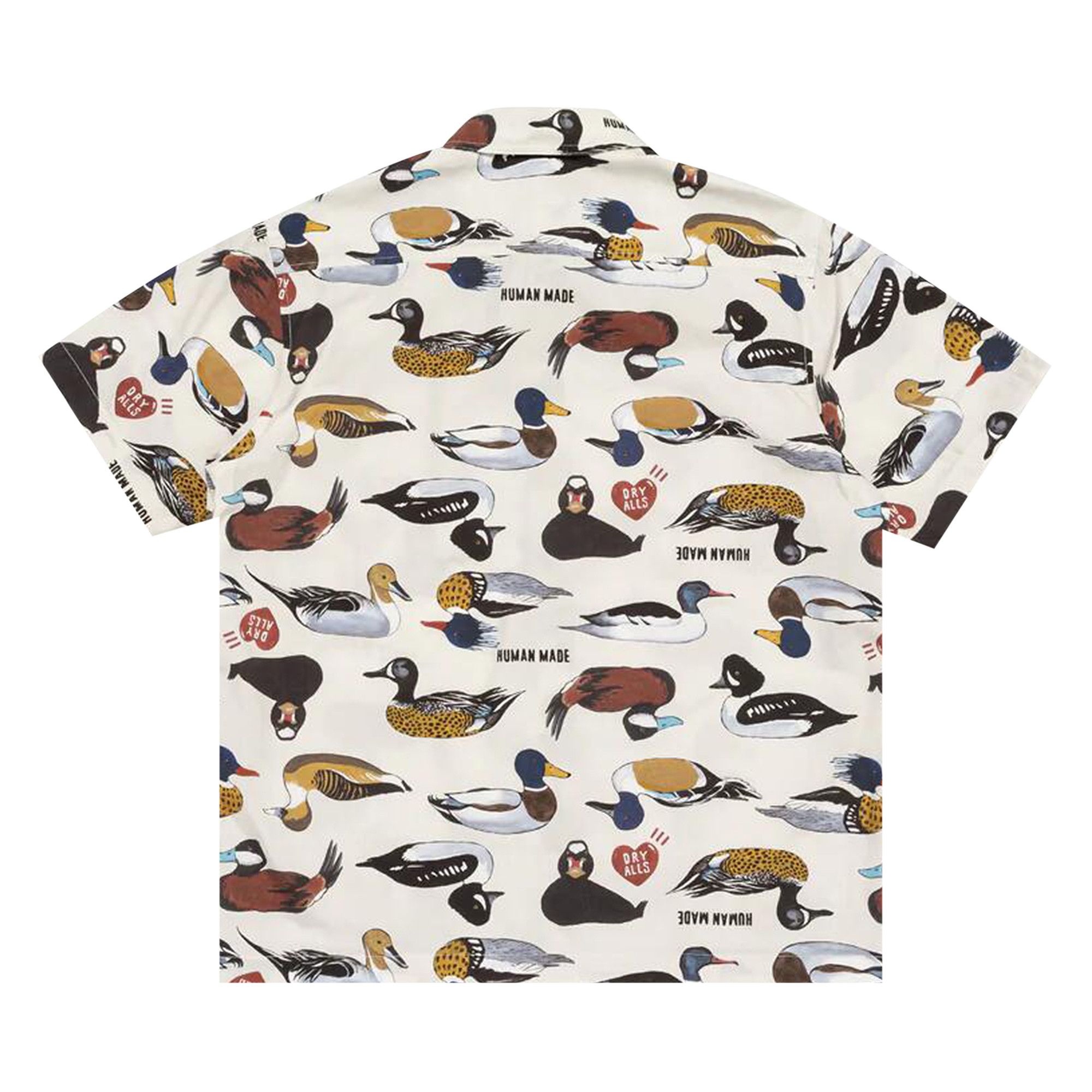 Human Made Duck Short-Sleeve Shirt 'White' - 2