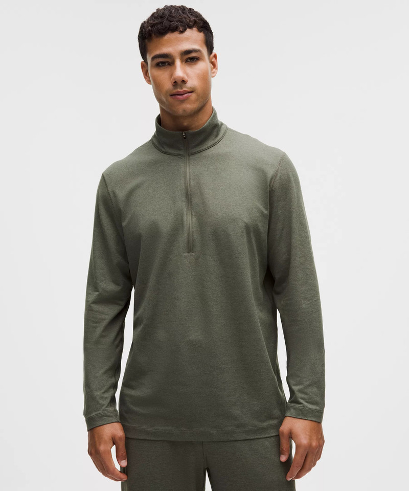 Soft Jersey Half Zip 1