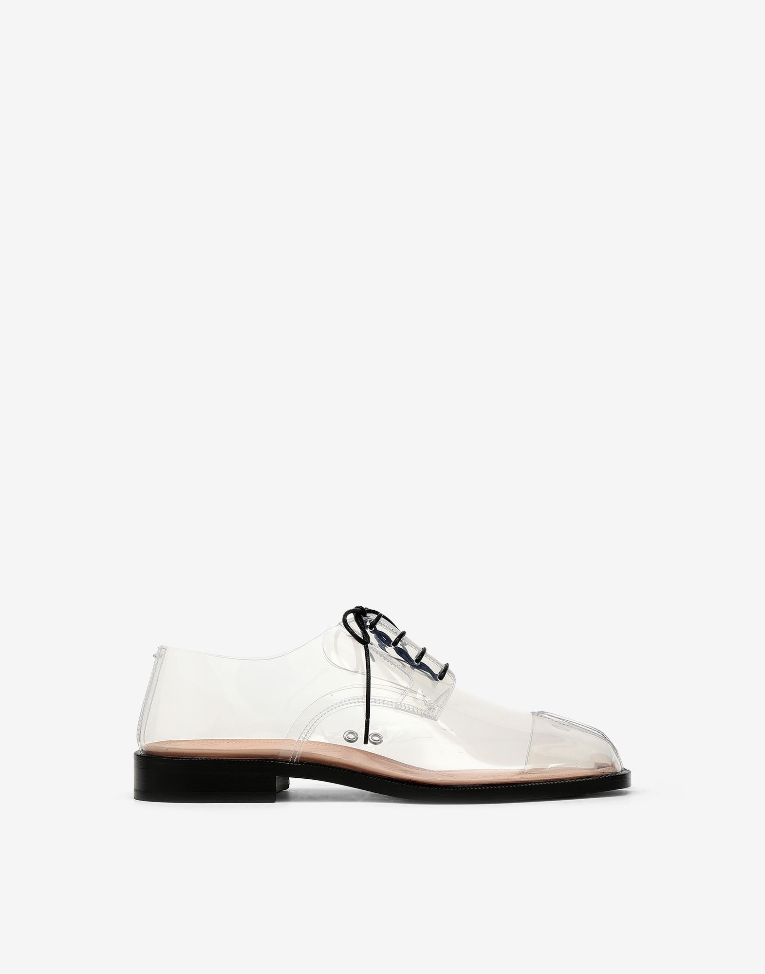 Tabi transparent lace-up shoes - 1