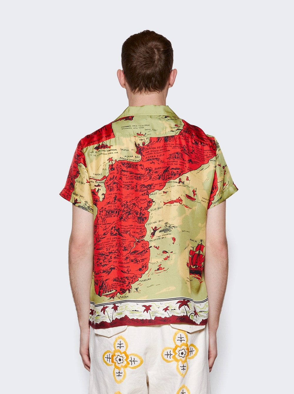 Guam Shirt Green And Red - 5