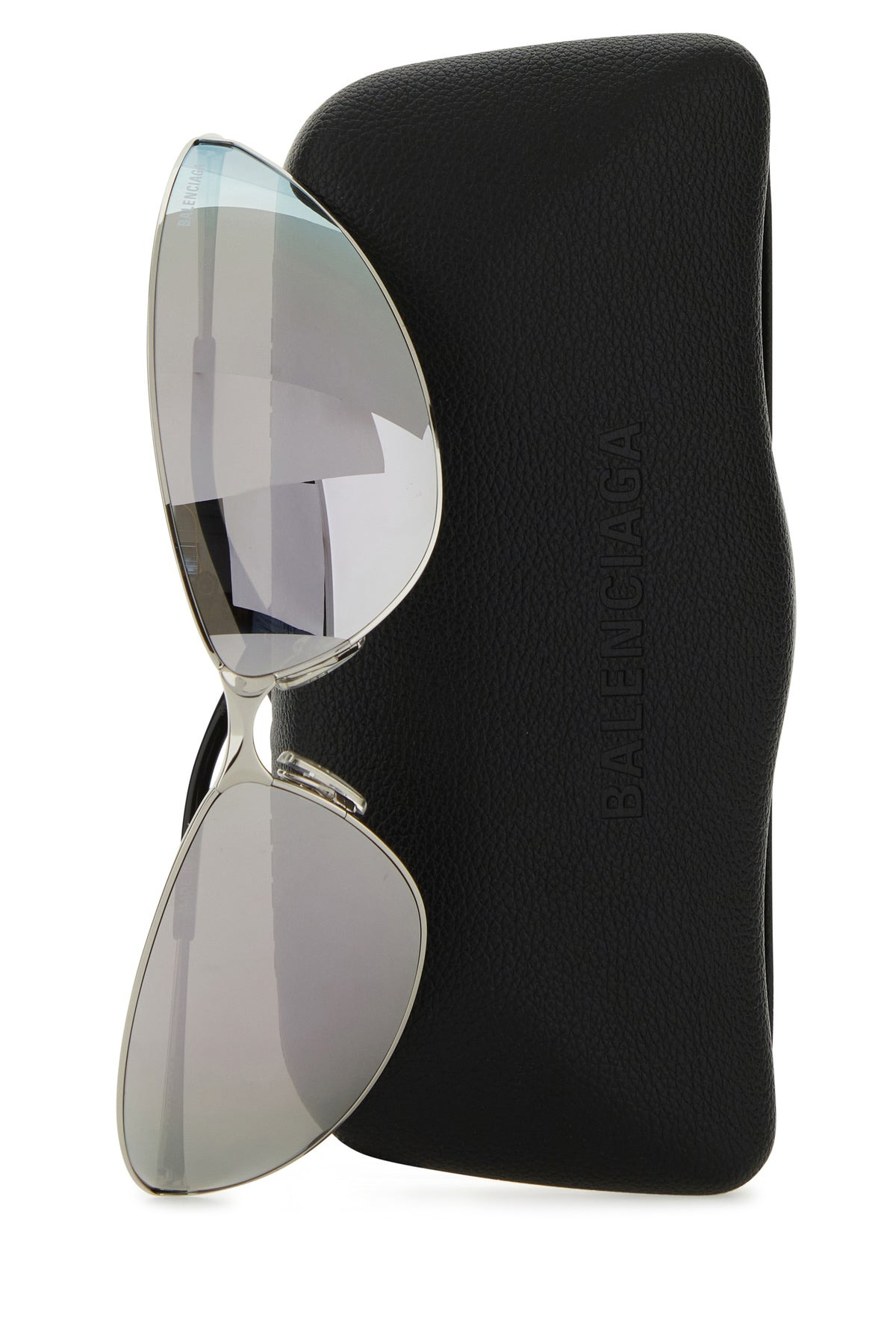 Silver metal Razor sunglasses - 3