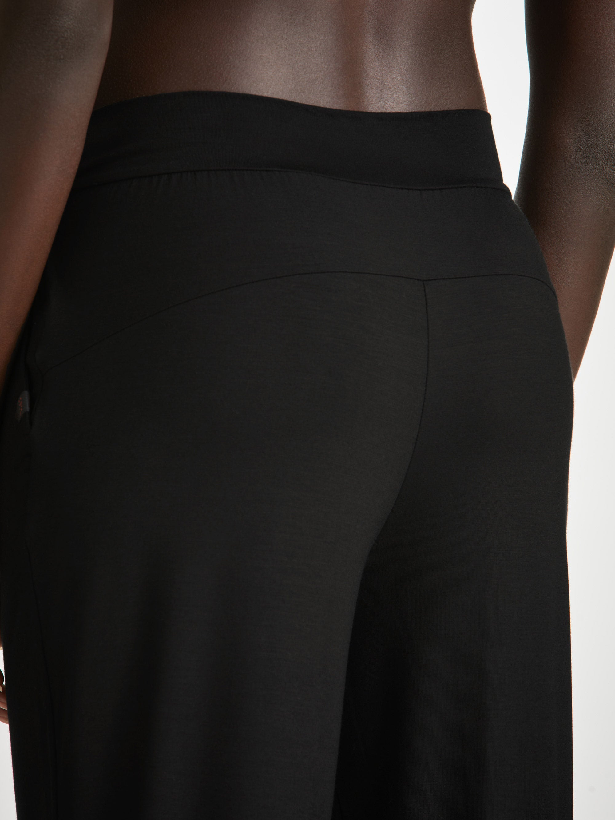 Women's Track Pants Basel Micro Modal Stretch Black - 4