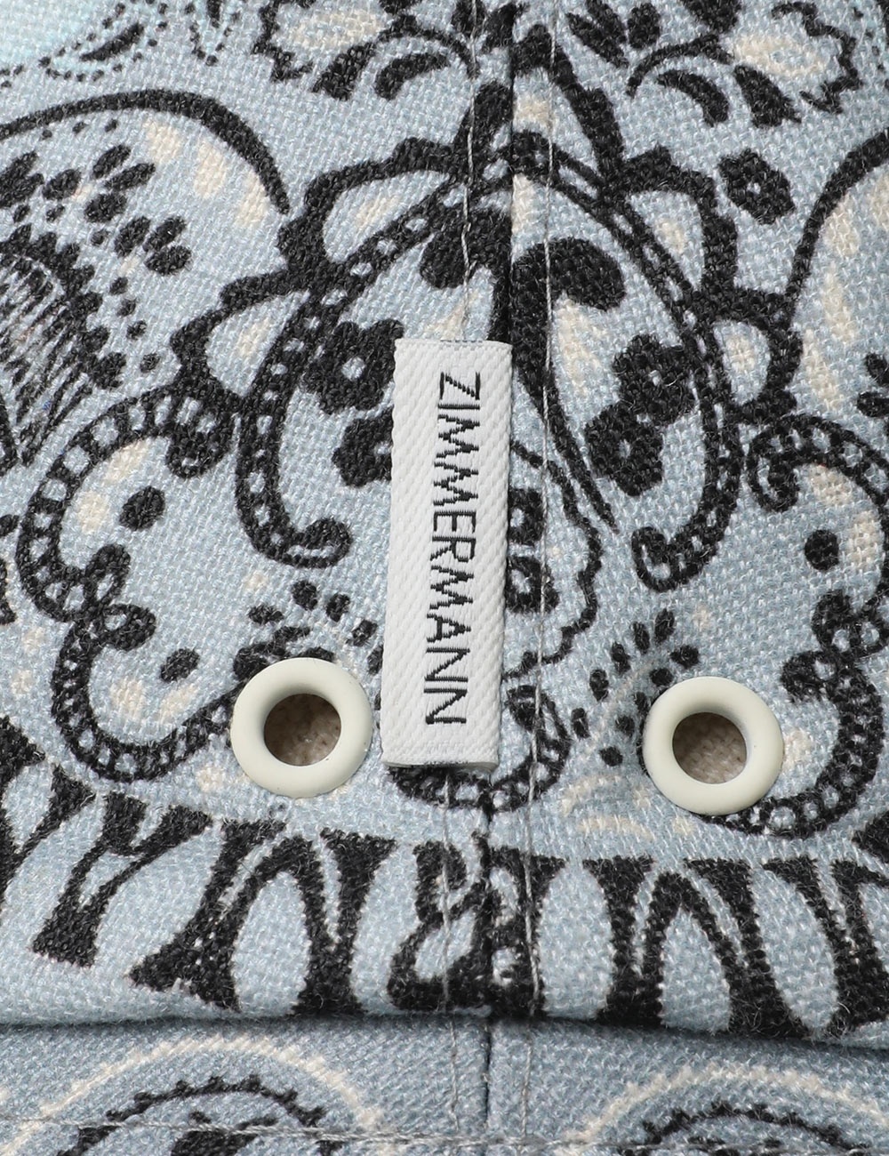 PRINTED CANVAS BUCKET HAT - 4