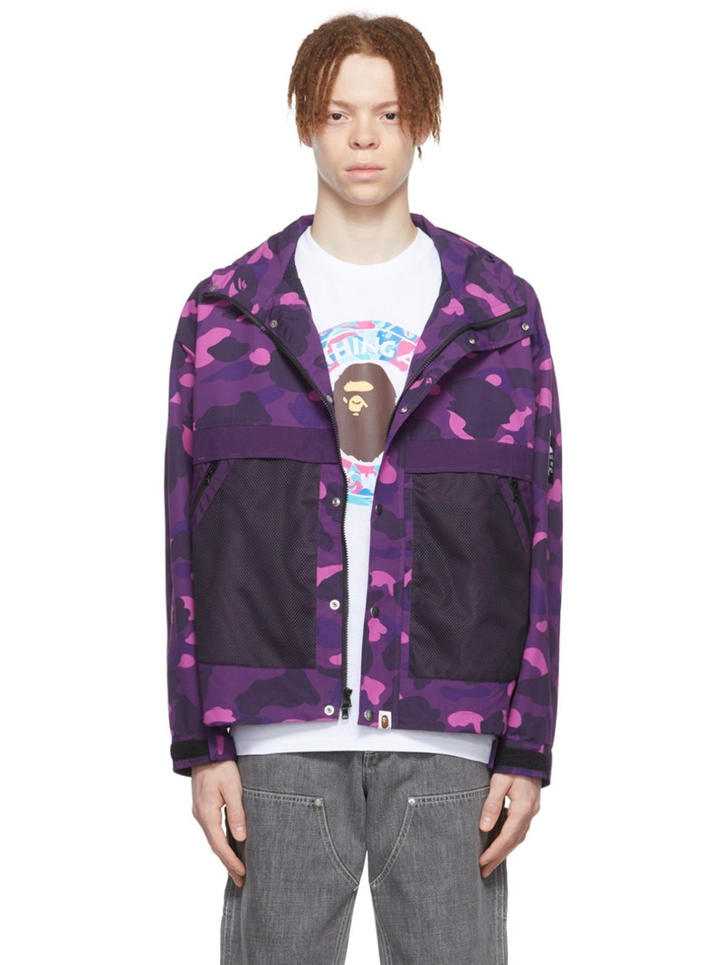 Purple Nylon Jacket 1