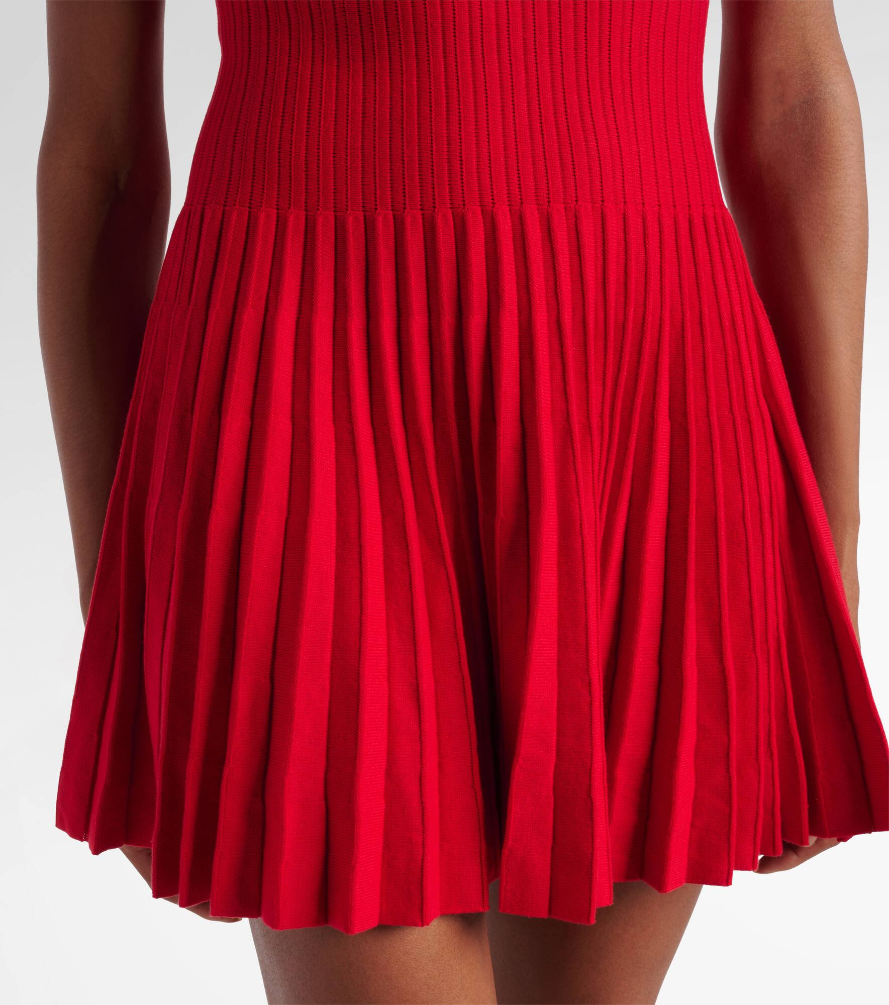 Ribbed cotton minidress - 5