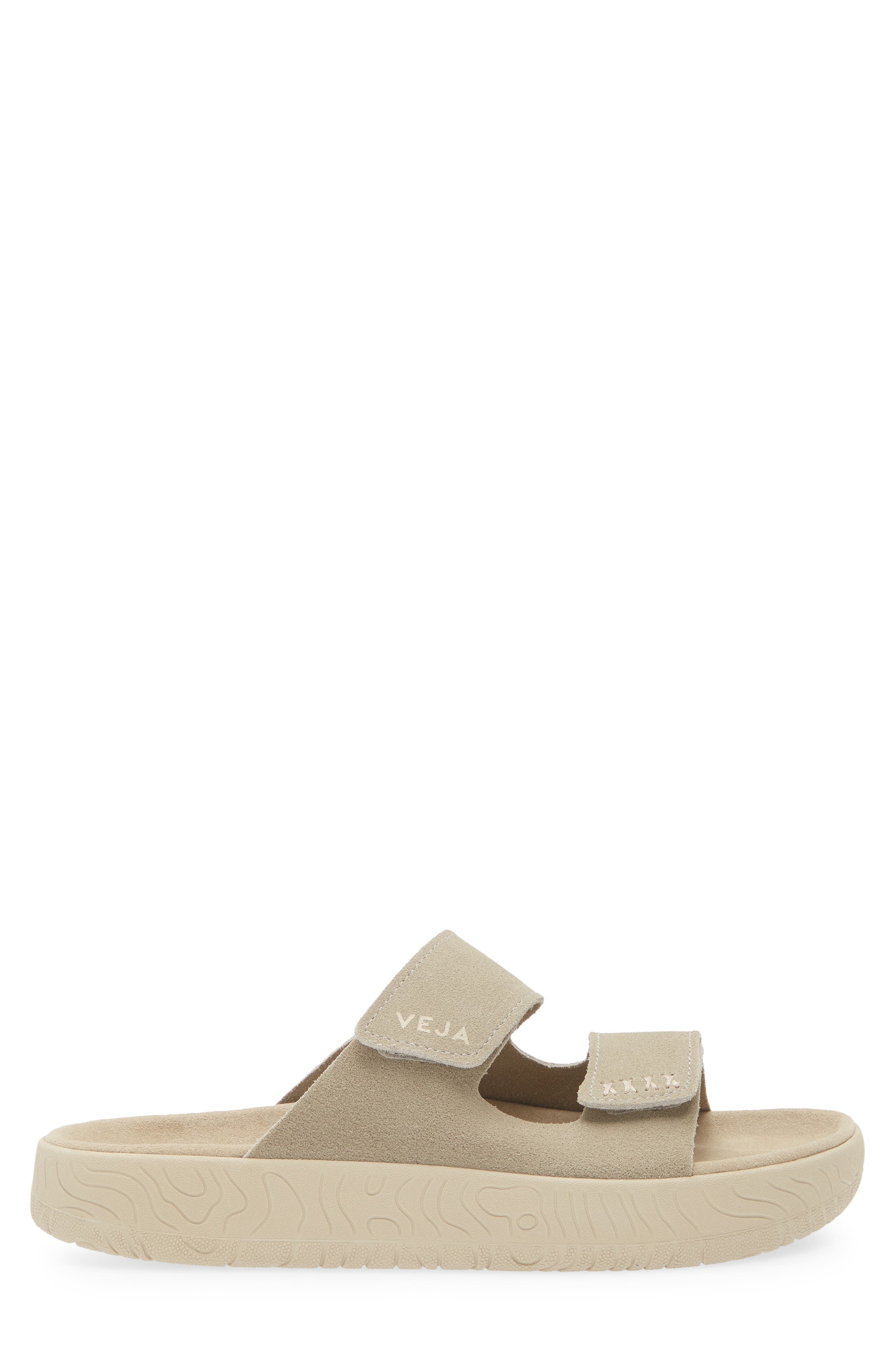 Veja Etna Suede Slide Sandal in Taupe Almond at Nordstrom - 3