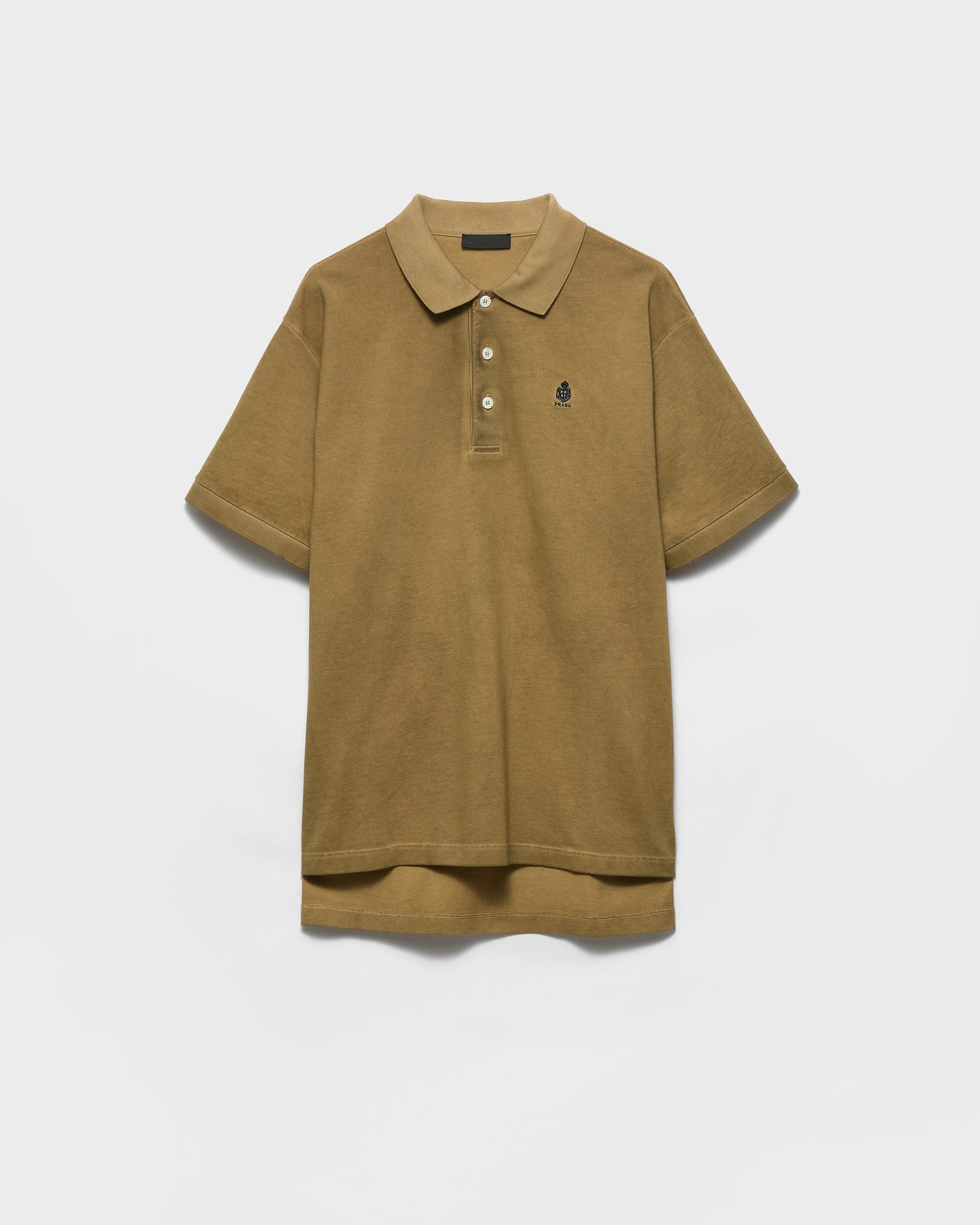 Garment-dyed cotton polo shirt - 1