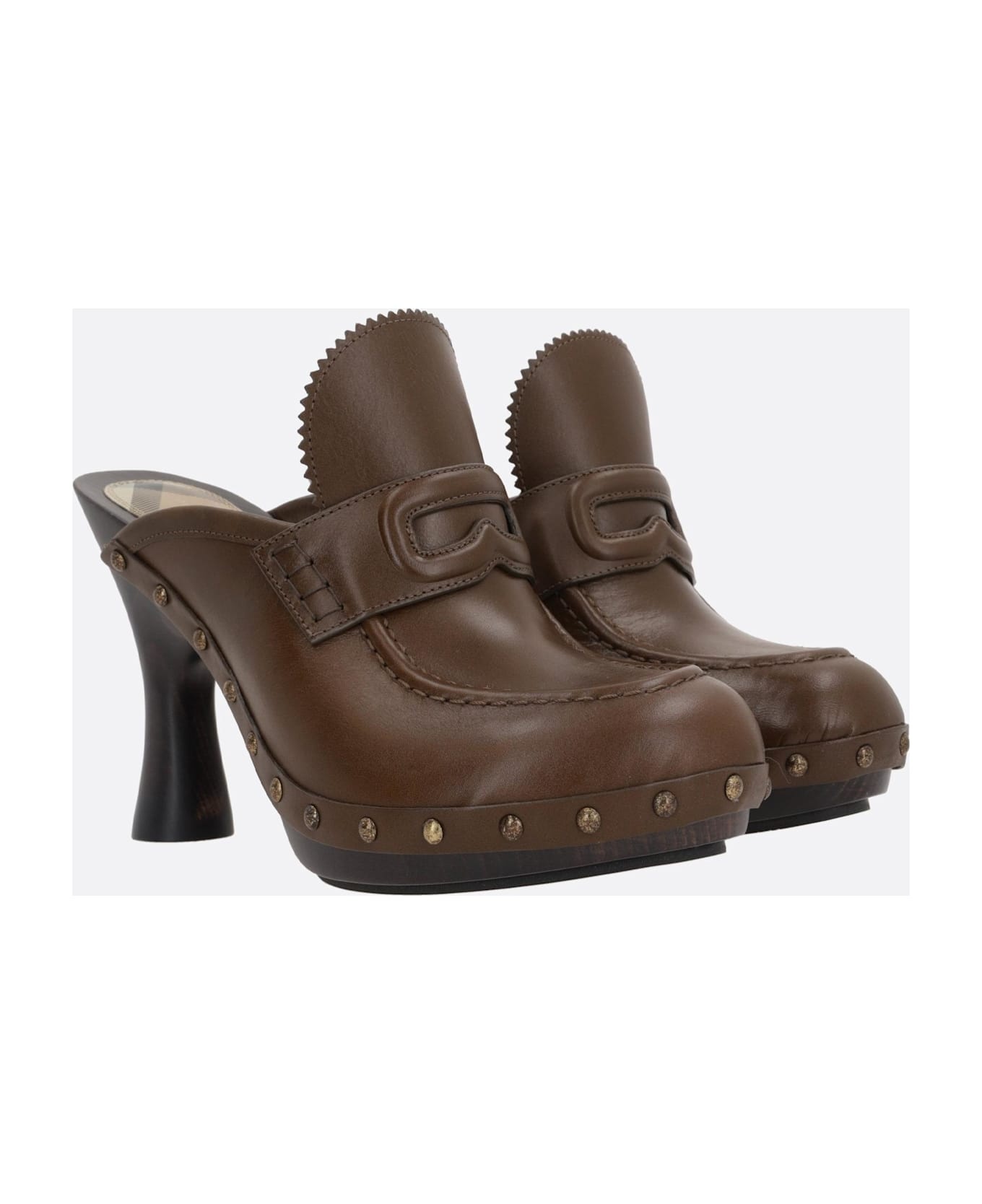 Potter Clogs In Smooth Leather - 2