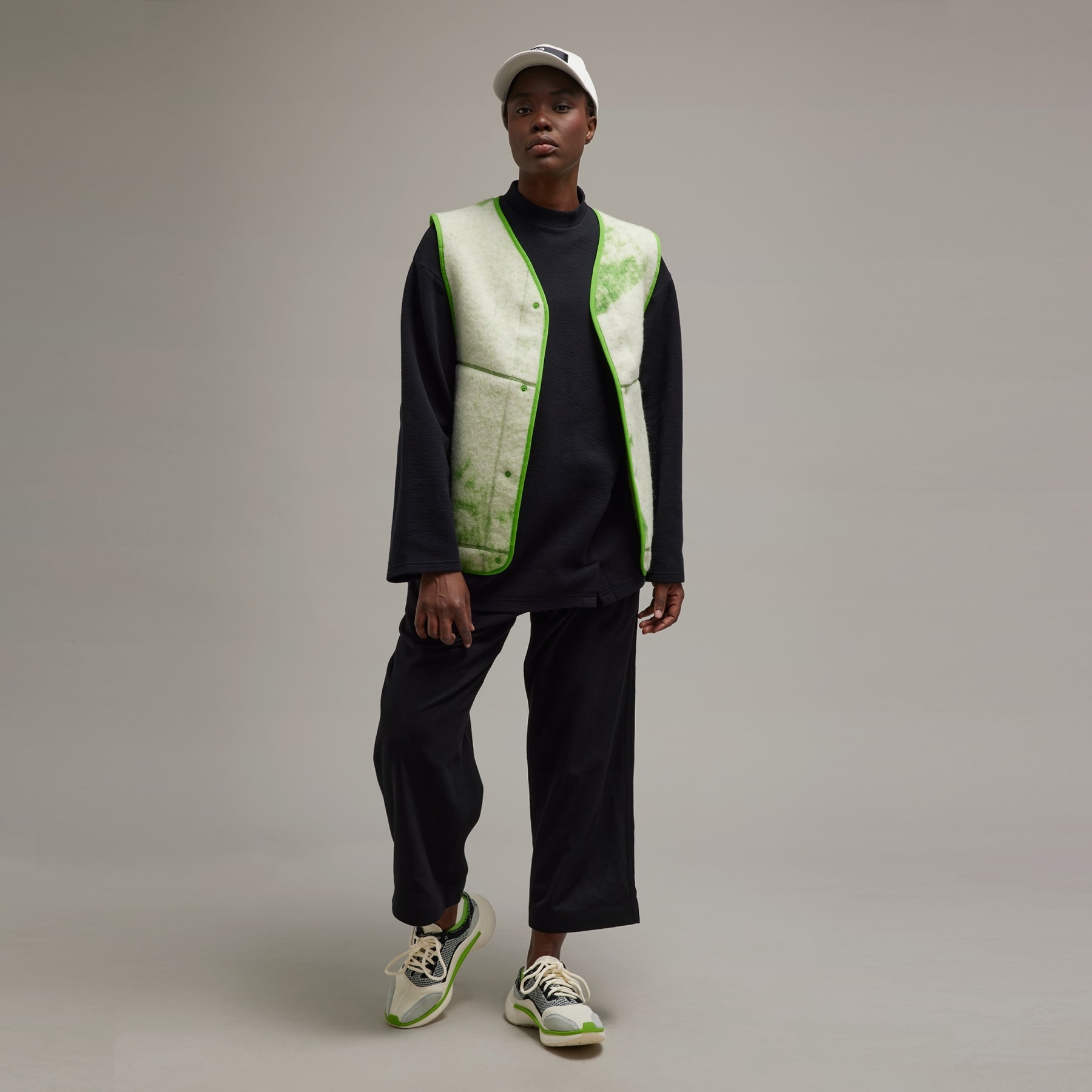 Y-3 Natural Spacer Loose Long Sleeve Tee - 5