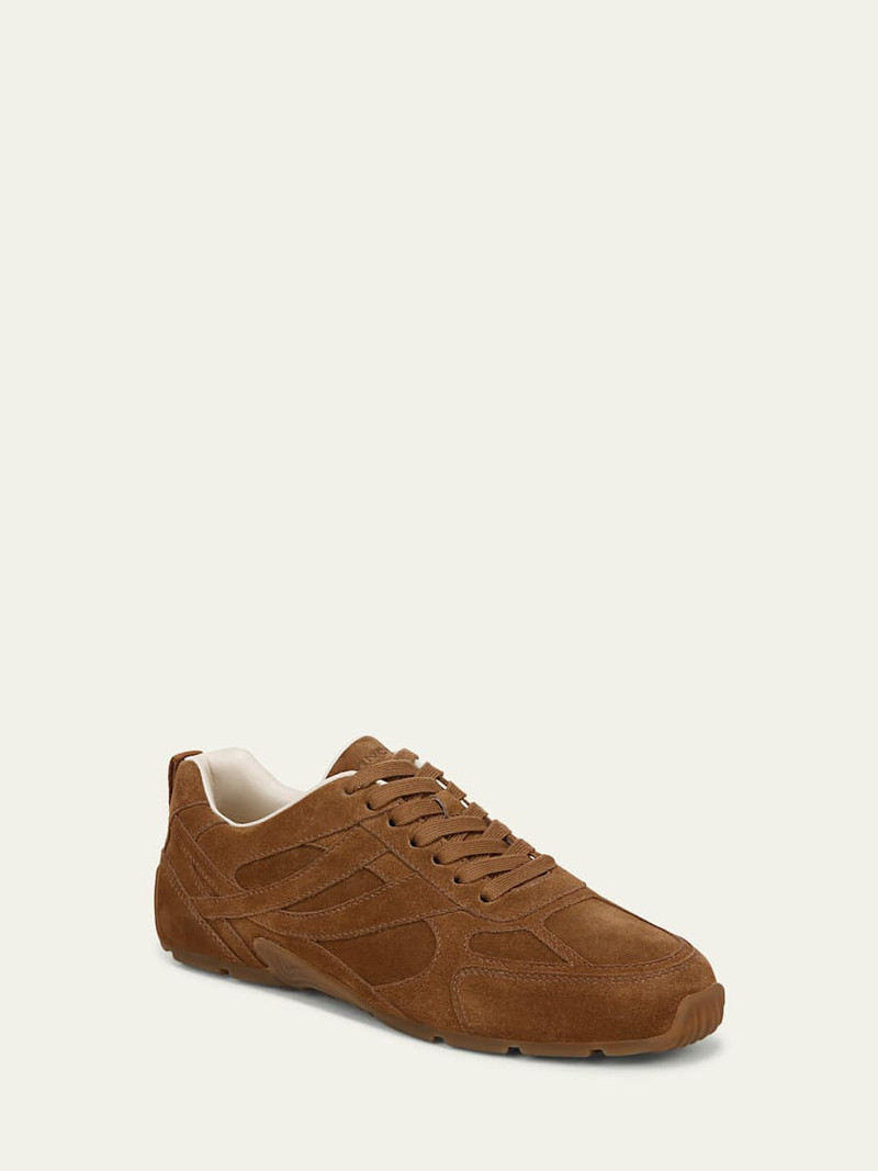 Vince Mojave Suede Retro Sneakers outlook