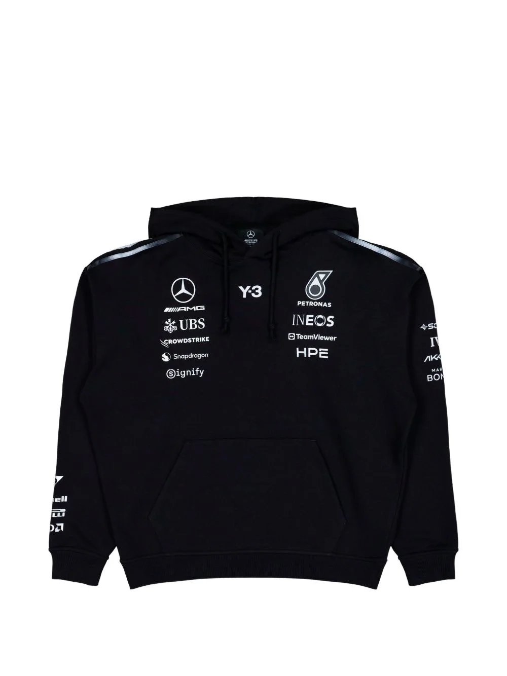 x Amg cotton hoodie - 1
