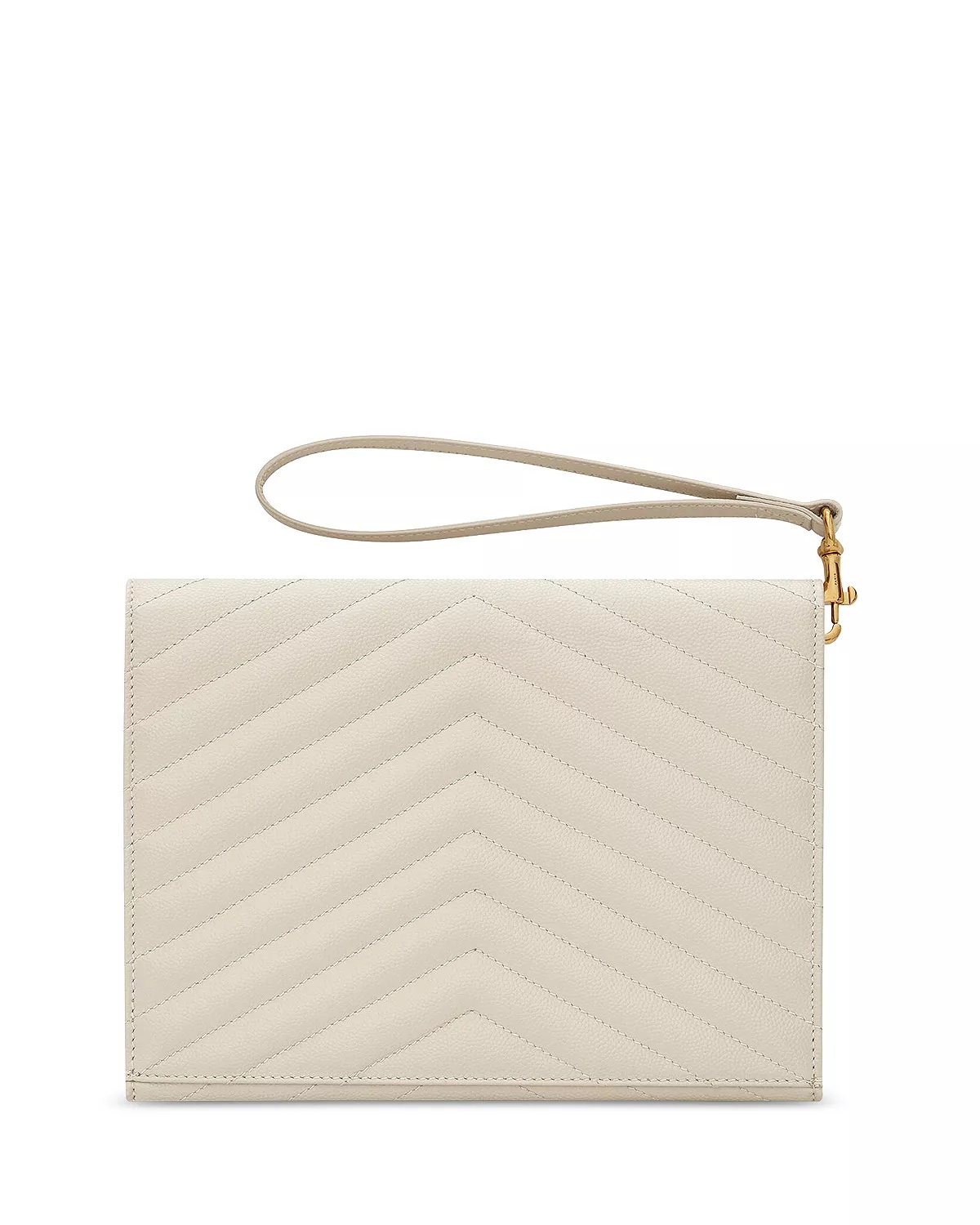 Cassandre Matelasse Flap Pouch In Quilted Grain De Poudre Embossed Leather - 9