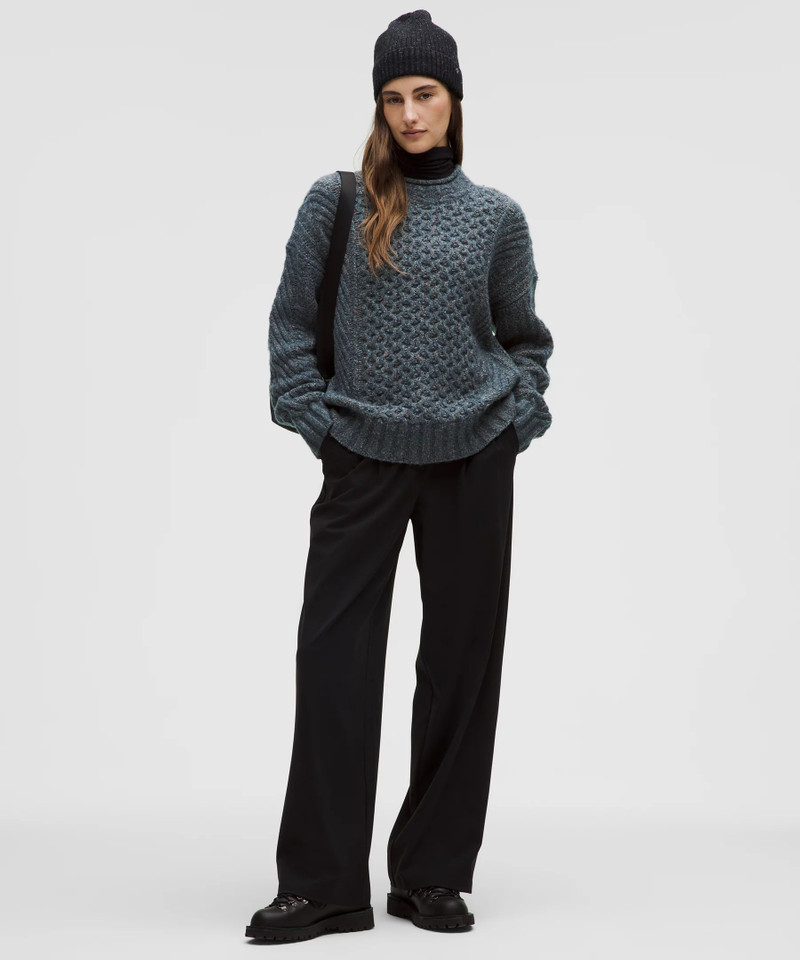lululemon Wool-Blend Cable-Knit Sweater outlook