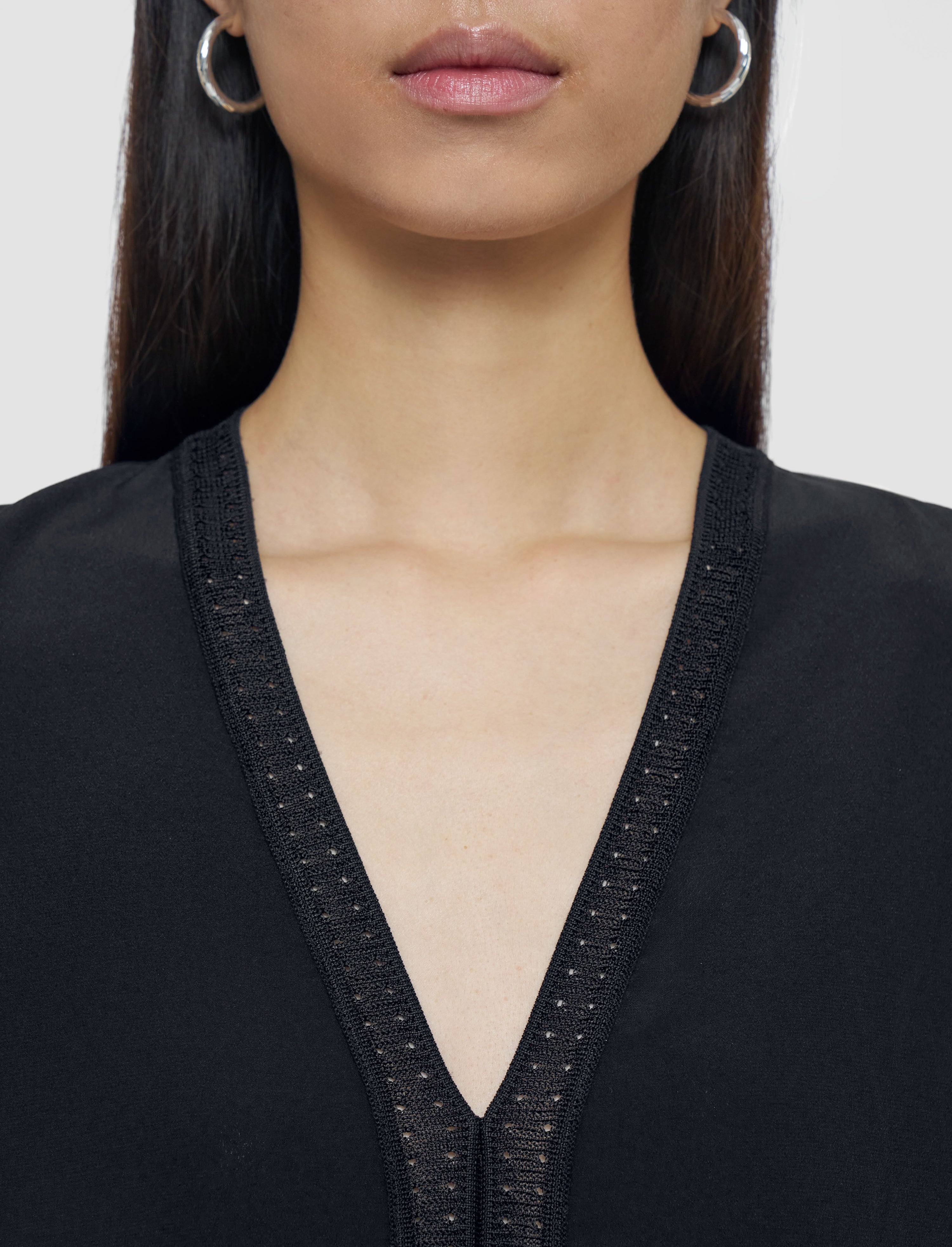 Louis Crepe de Soie Silk Blouse - 4