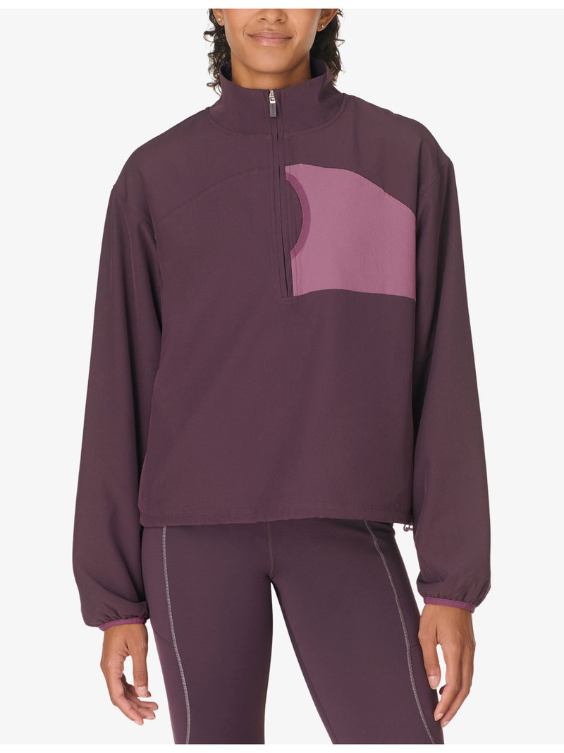 Warm Up Performance Fleece-Lined Half-Zip Woven Sweatshirt 3