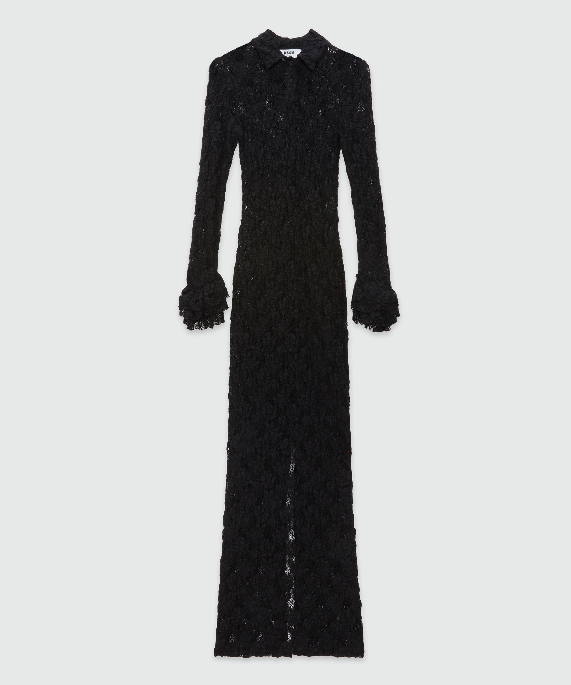 Long lace dress - 1